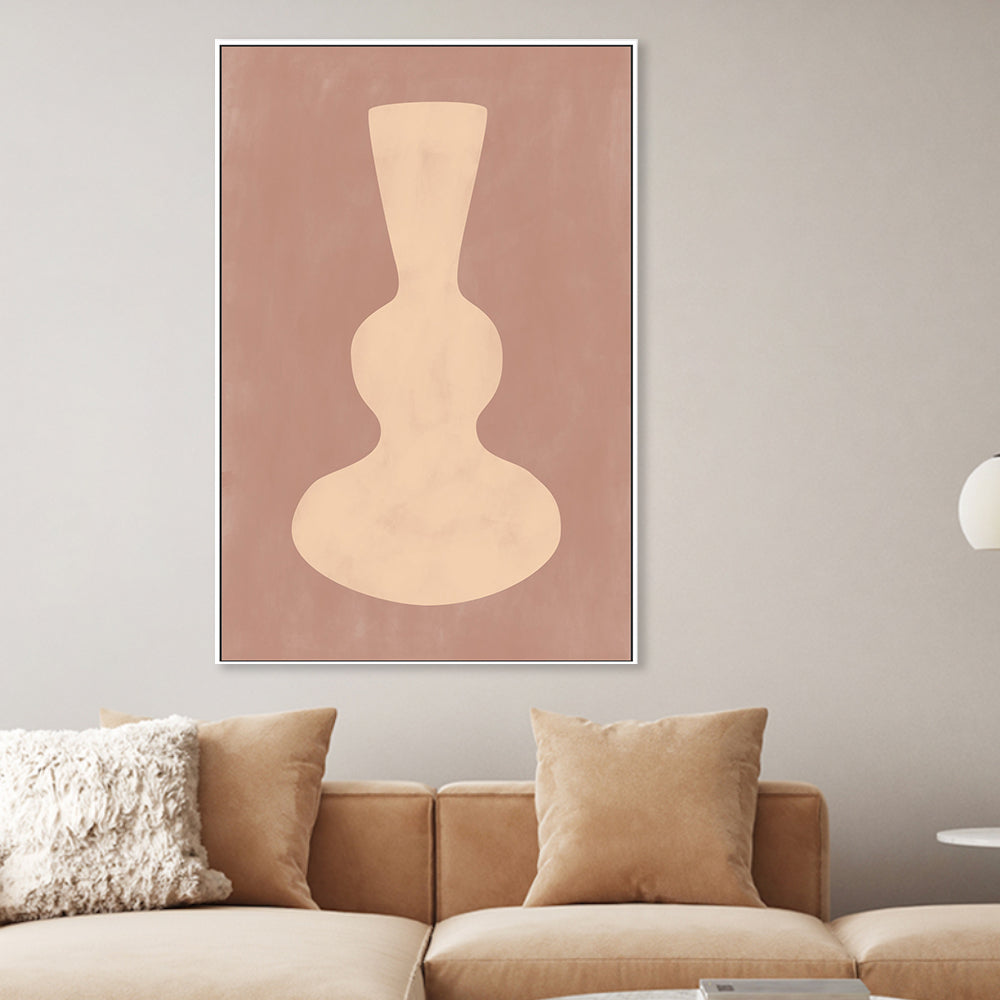 wall-art-print-canvas-poster-framed-Brown Pottery , By Elena Ristova-GIOIA-WALL-ART