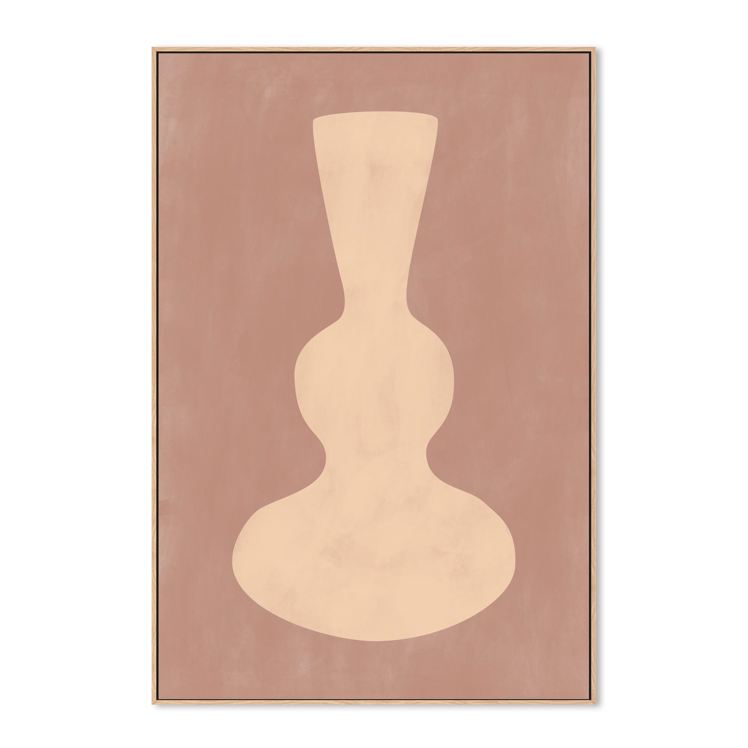 wall-art-print-canvas-poster-framed-Brown Pottery , By Elena Ristova-GIOIA-WALL-ART