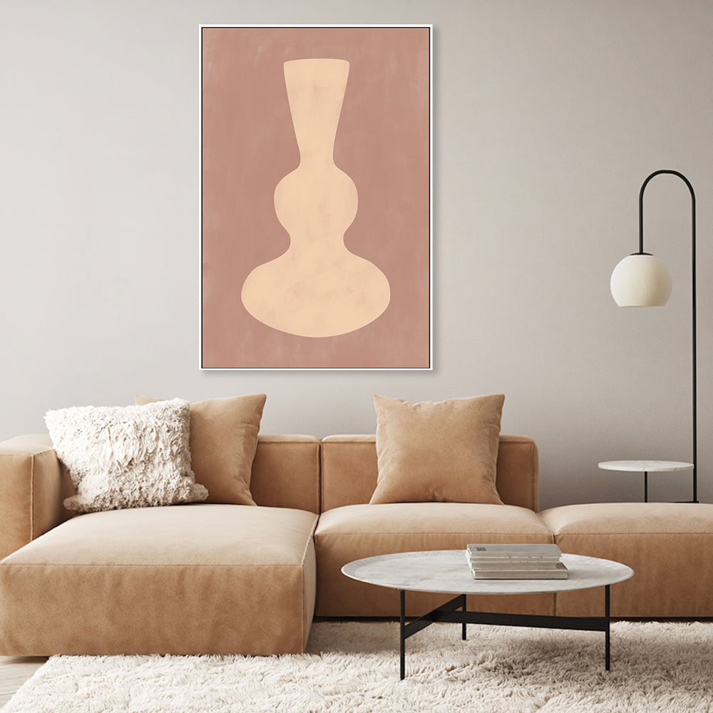 wall-art-print-canvas-poster-framed-Brown Pottery , By Elena Ristova-GIOIA-WALL-ART