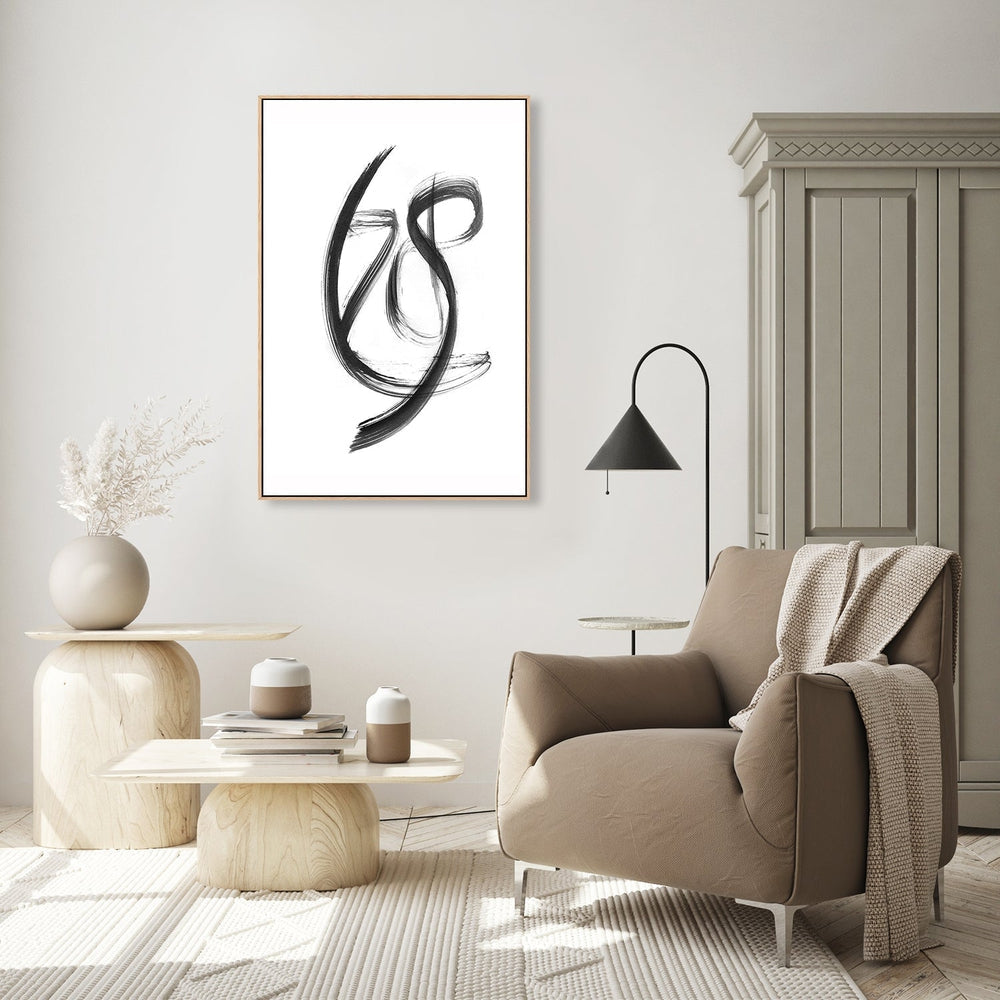 wall-art-print-canvas-poster-framed-Brush Stroke, Style B-by-Danushka Abeygoda-Gioia Wall Art