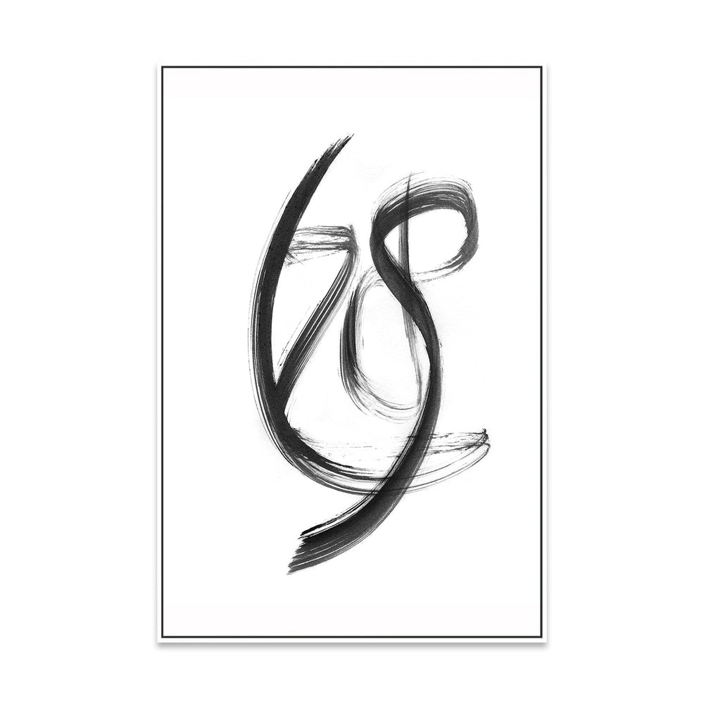 wall-art-print-canvas-poster-framed-Brush Stroke, Style B-by-Danushka Abeygoda-Gioia Wall Art