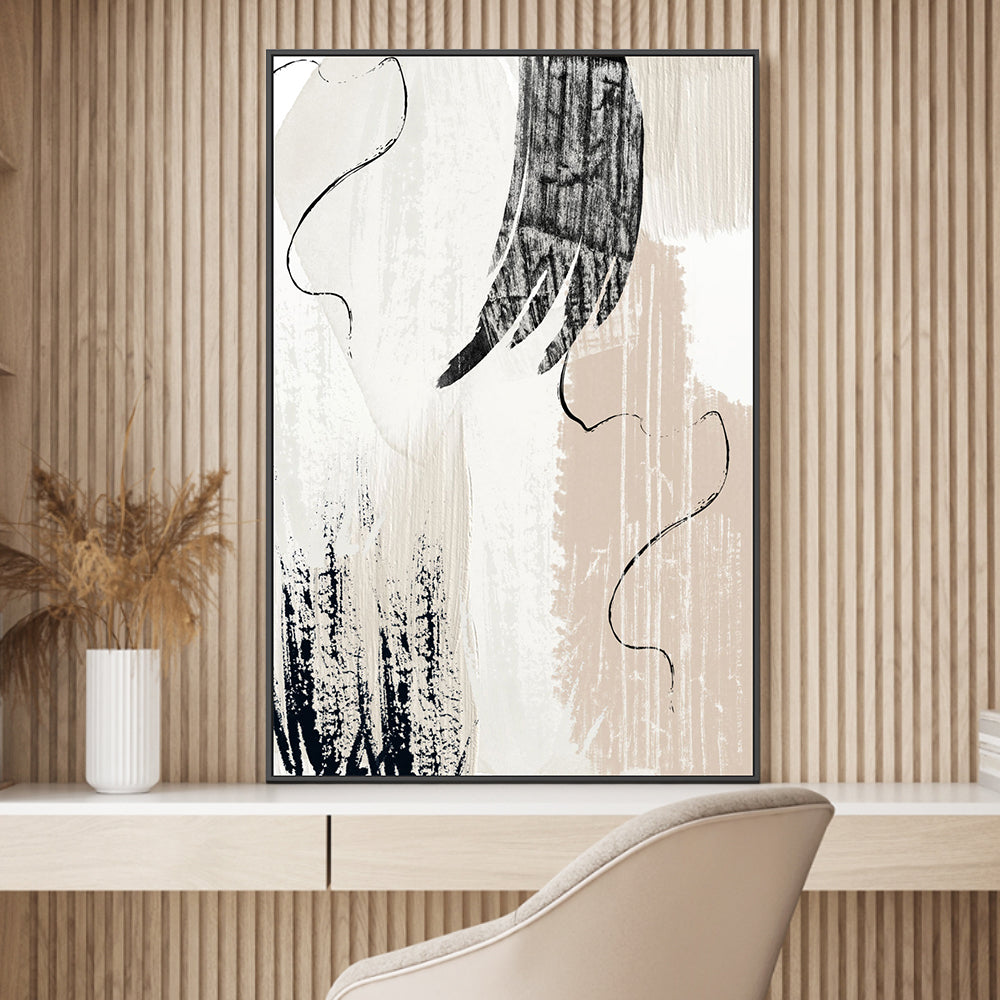 wall-art-print-canvas-poster-framed-Brush Strokes, Style B , By Sally Ann Moss-GIOIA-WALL-ART