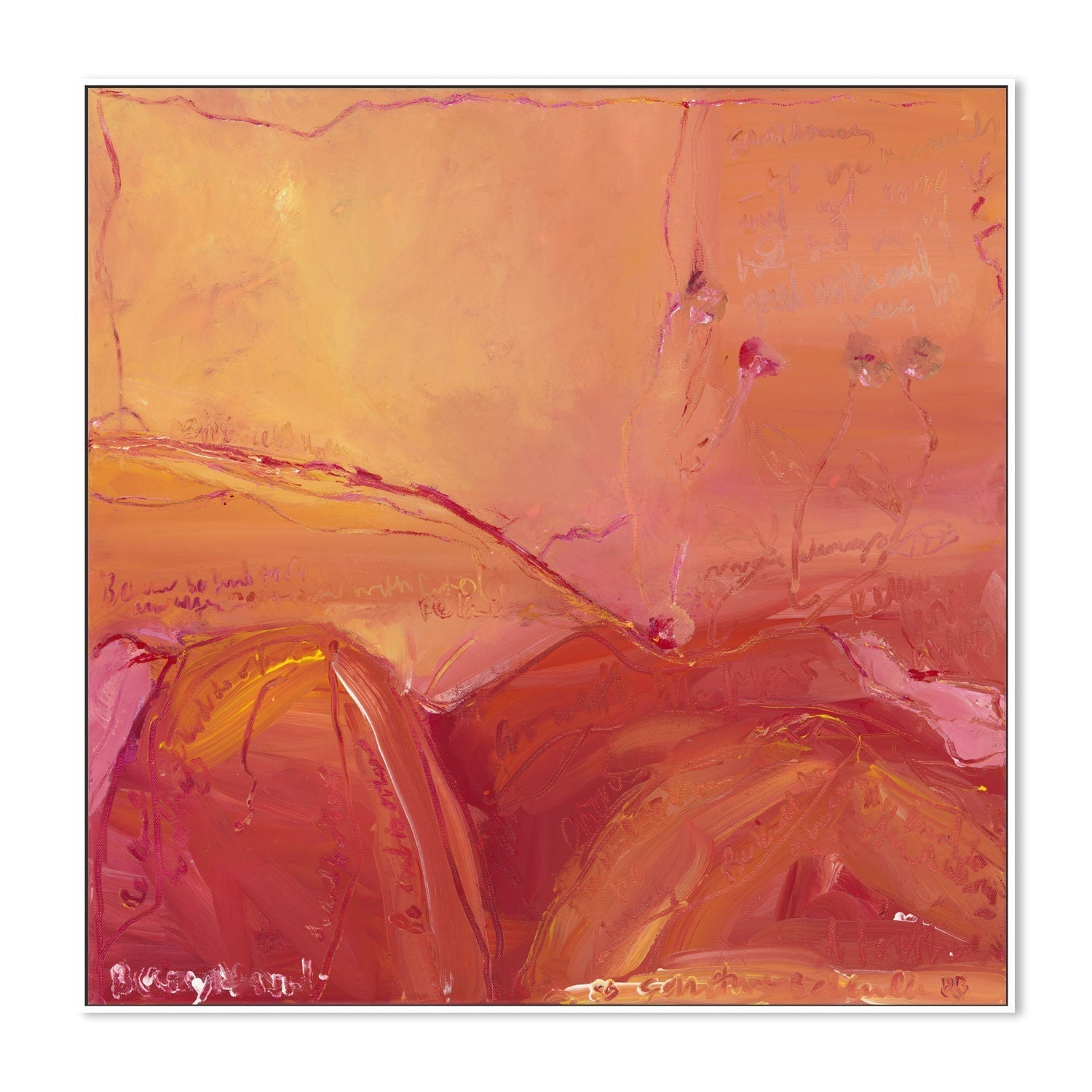 wall-art-print-canvas-poster-framed-Burning Essence , By Belinda Stone-GIOIA-WALL-ART