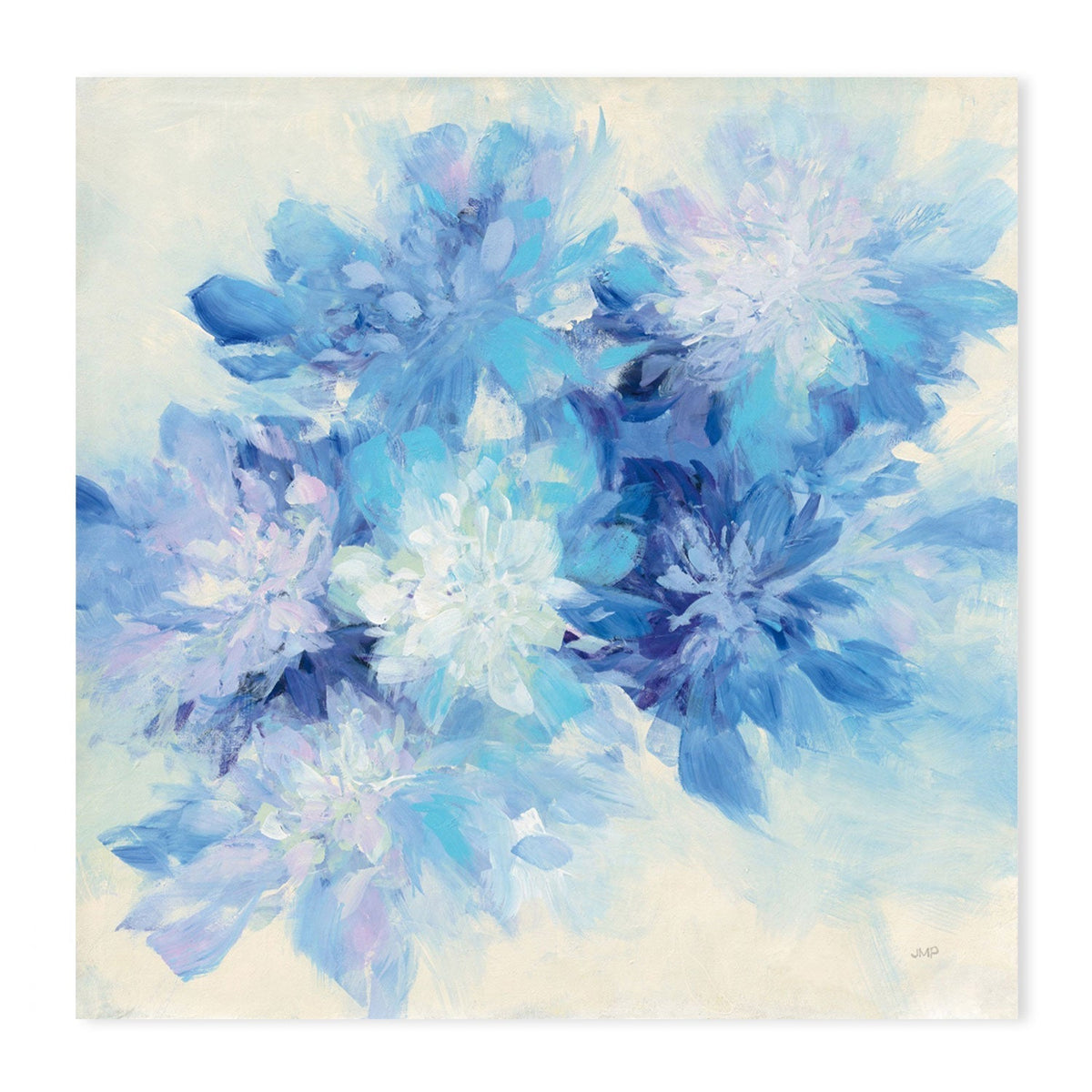 wall-art-print-canvas-poster-framed-Burst of Blue-by-Julia Purinton-Gioia Wall Art