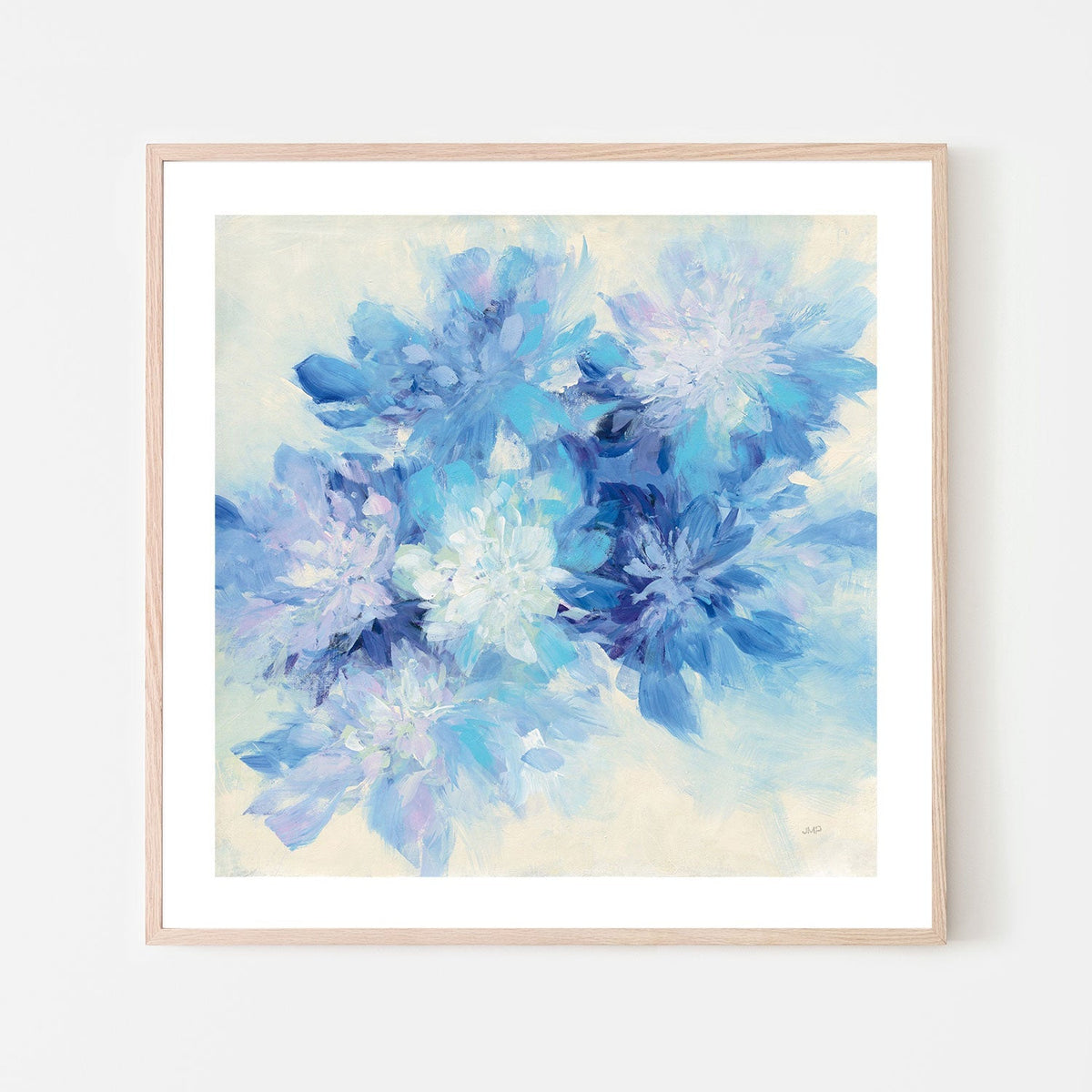wall-art-print-canvas-poster-framed-Burst of Blue-by-Julia Purinton-Gioia Wall Art