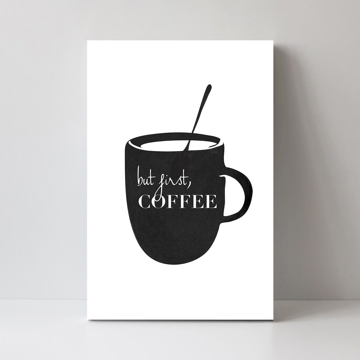 wall-art-print-canvas-poster-framed-But First-by-Danushka Abeygoda-Gioia Wall Art