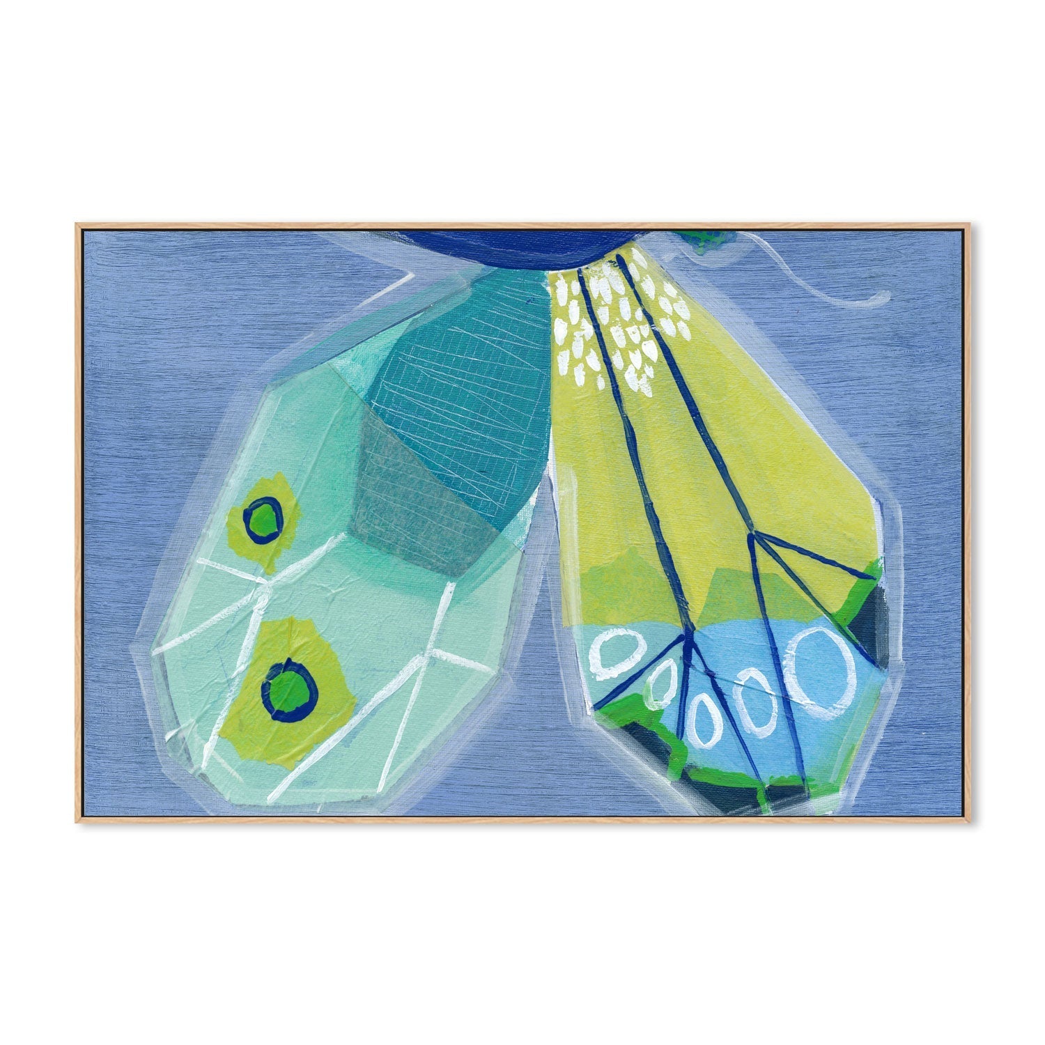 wall-art-print-canvas-poster-framed-Butterfly Right , By Jenny Westenhofer Art-5
