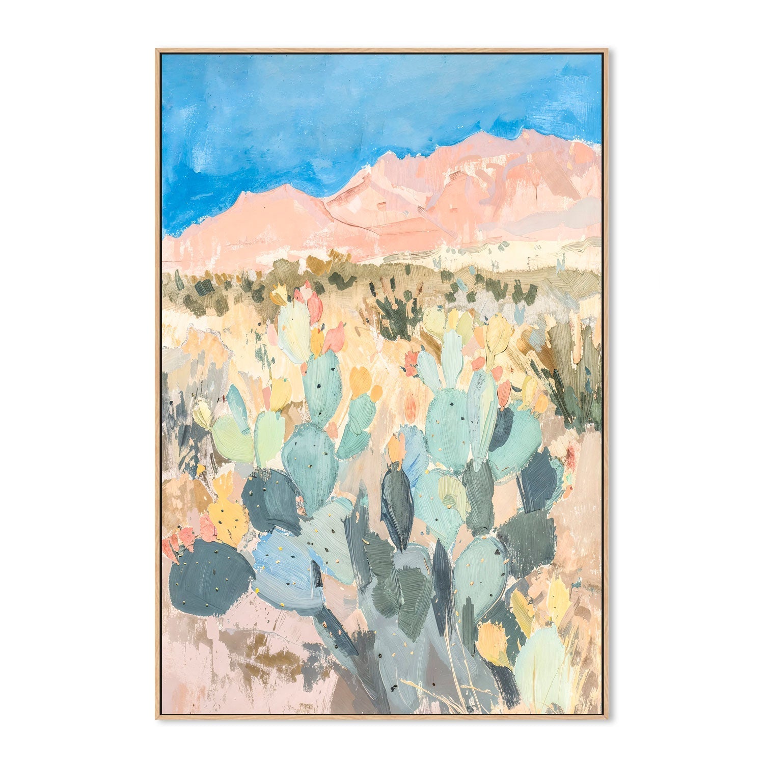 wall-art-print-canvas-poster-framed-Cactus , By Lady Hana-4
