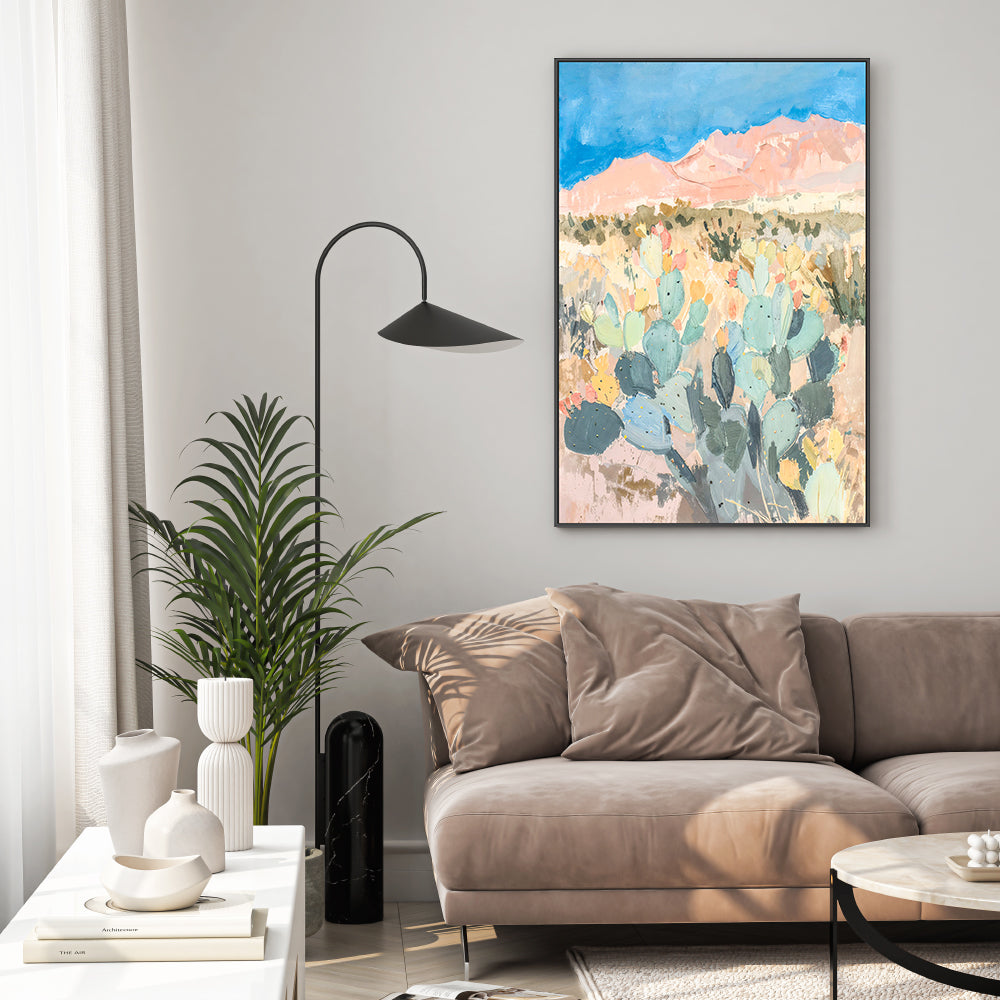 wall-art-print-canvas-poster-framed-Cactus , By Lady Hana-7