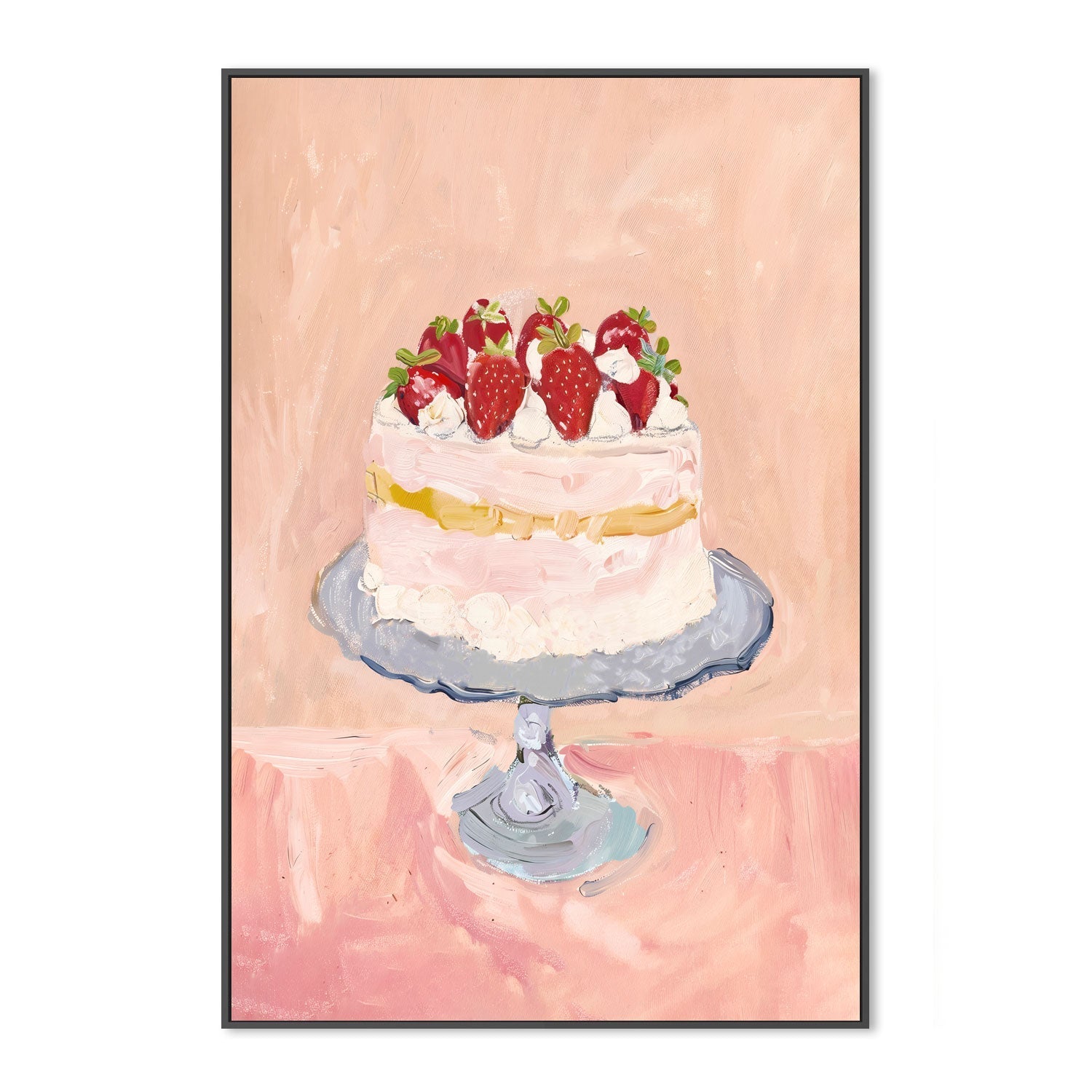 wall-art-print-canvas-poster-framed-Cake , By Lady Hana-3