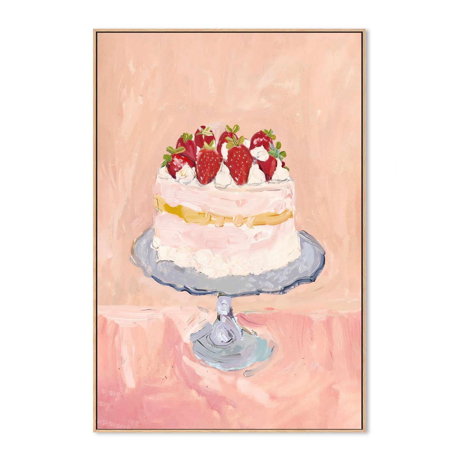 wall-art-print-canvas-poster-framed-Cake , By Lady Hana-4