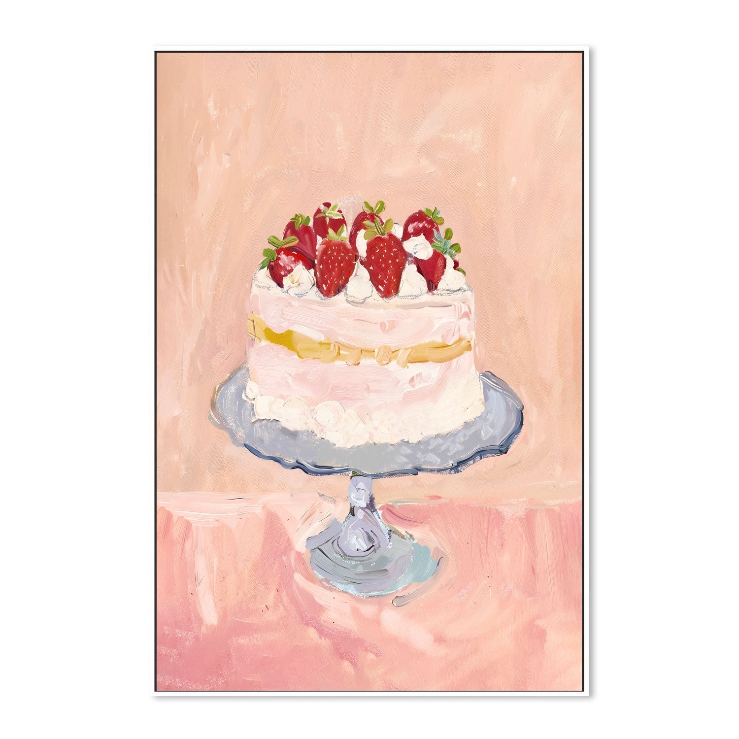 wall-art-print-canvas-poster-framed-Cake , By Lady Hana-5
