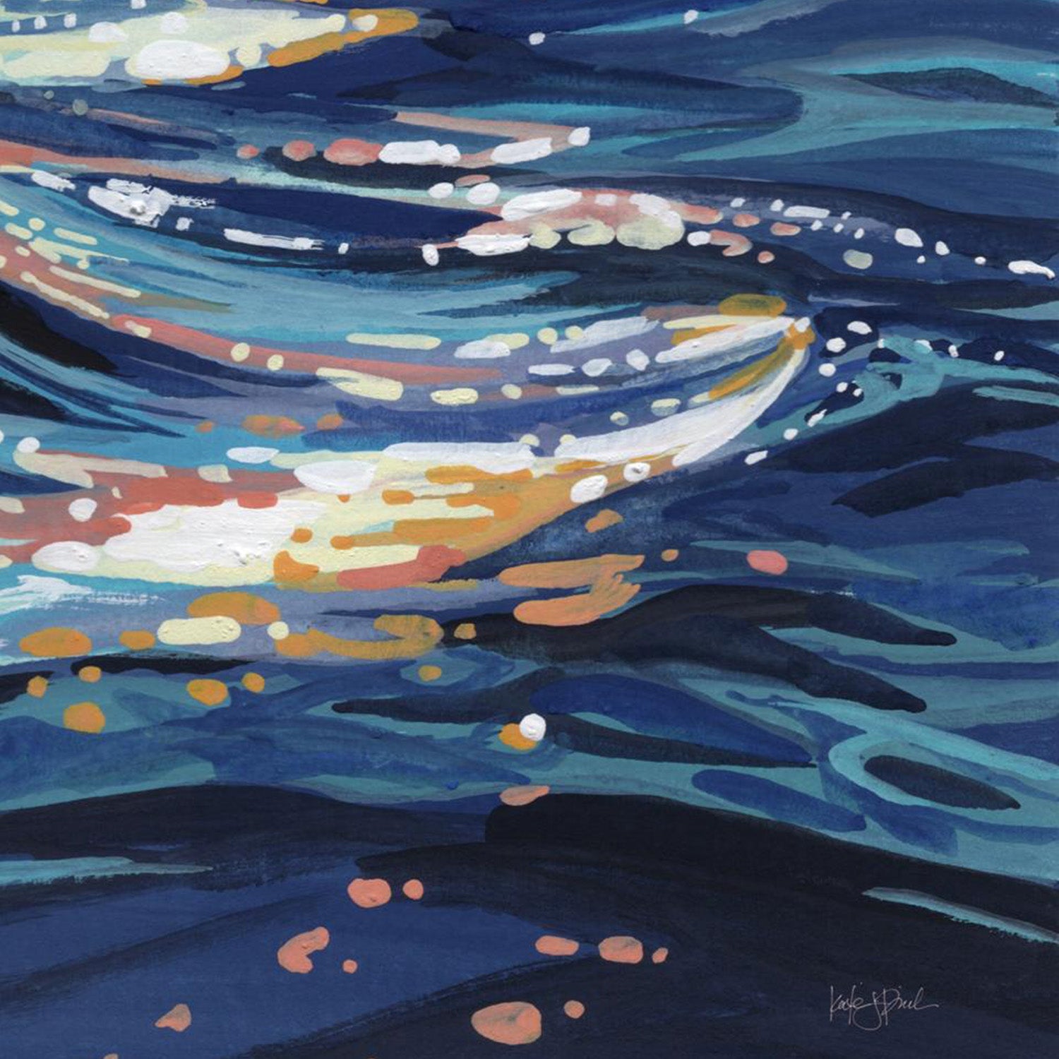 wall-art-print-canvas-poster-framed-Calm Ocean Water-11