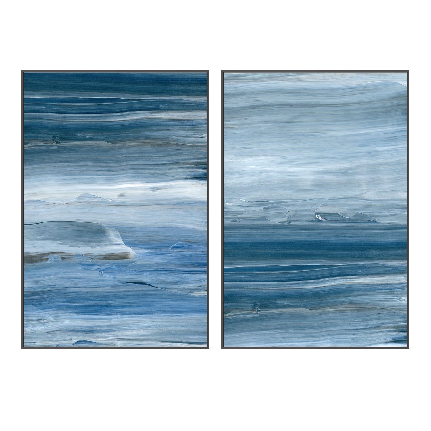 wall-art-print-canvas-poster-framed-Calm Seas, Style A & B, Set Of 2 , By Cathy Anderson , By Cathy Anderson-3