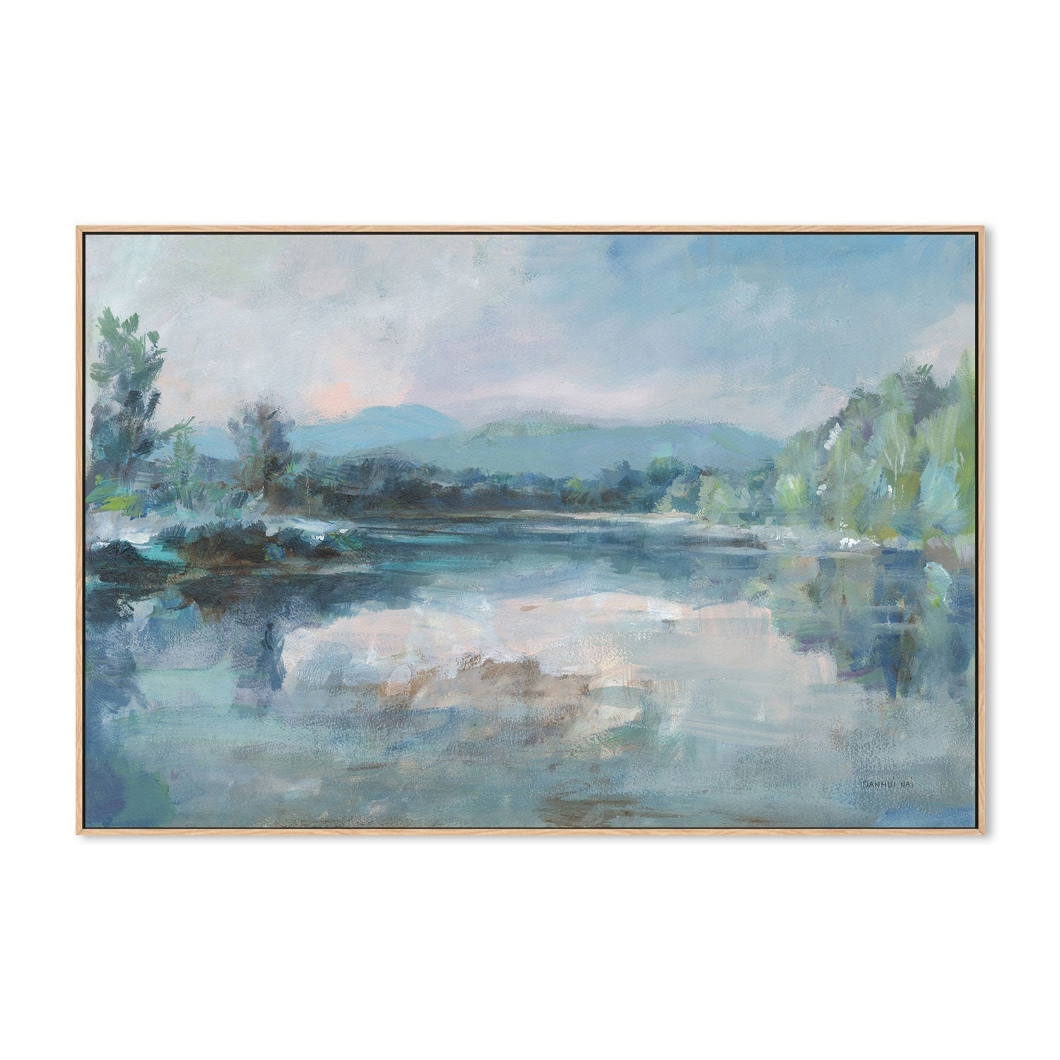 wall-art-print-canvas-poster-framed-Calm Waters-by-Danhui Nai-Gioia Wall Art