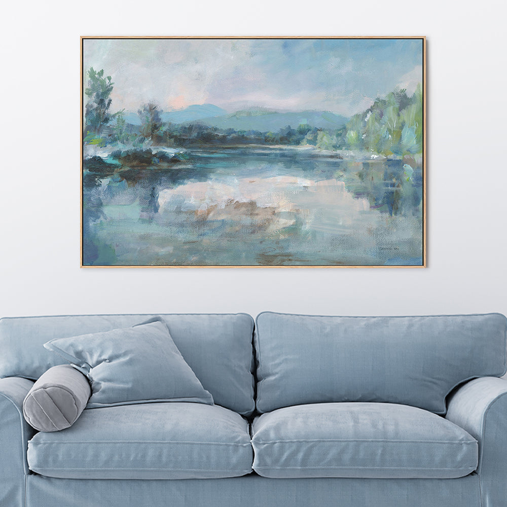 wall-art-print-canvas-poster-framed-Calm Waters-by-Danhui Nai-Gioia Wall Art
