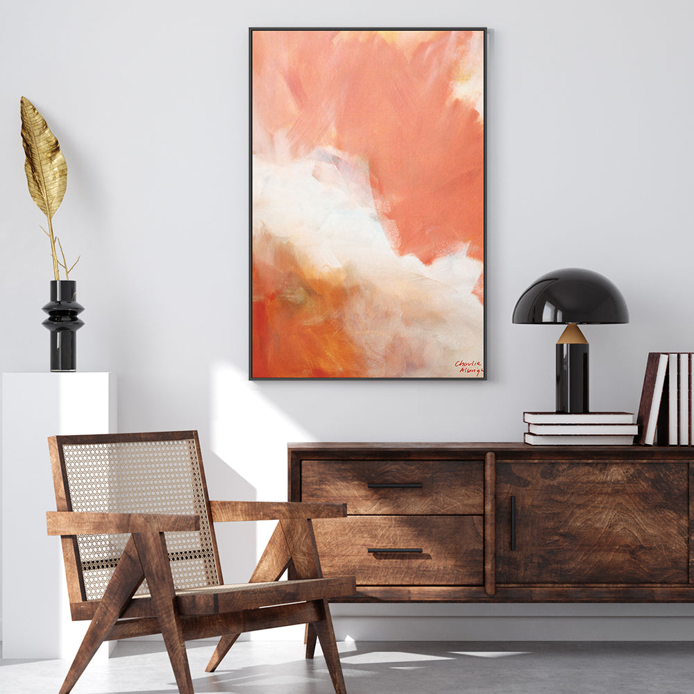 wall-art-print-canvas-poster-framed-Calming Sienna, Style A-by-Moments By Charlie-Gioia Wall Art
