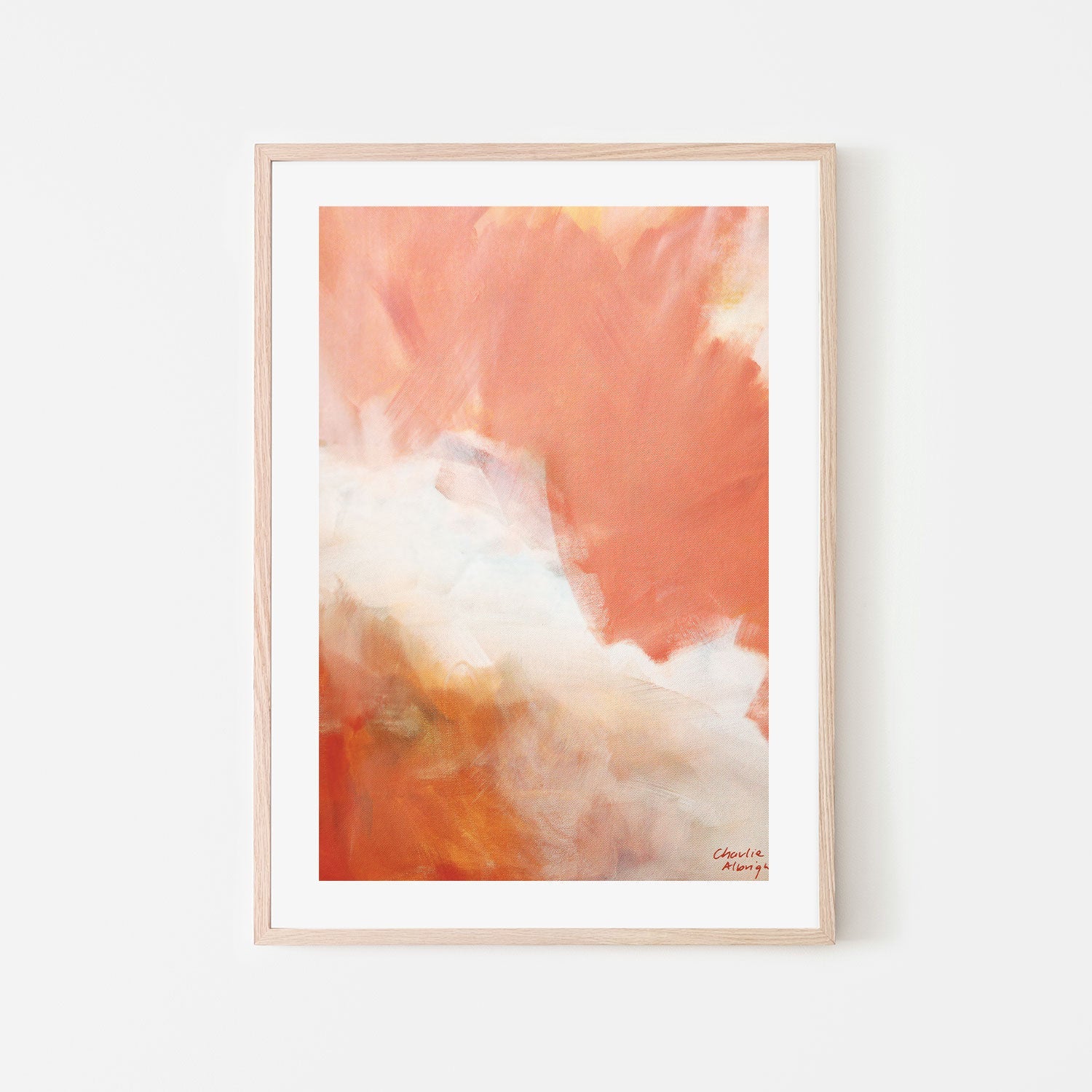 wall-art-print-canvas-poster-framed-Calming Sienna, Style A-by-Moments By Charlie-Gioia Wall Art