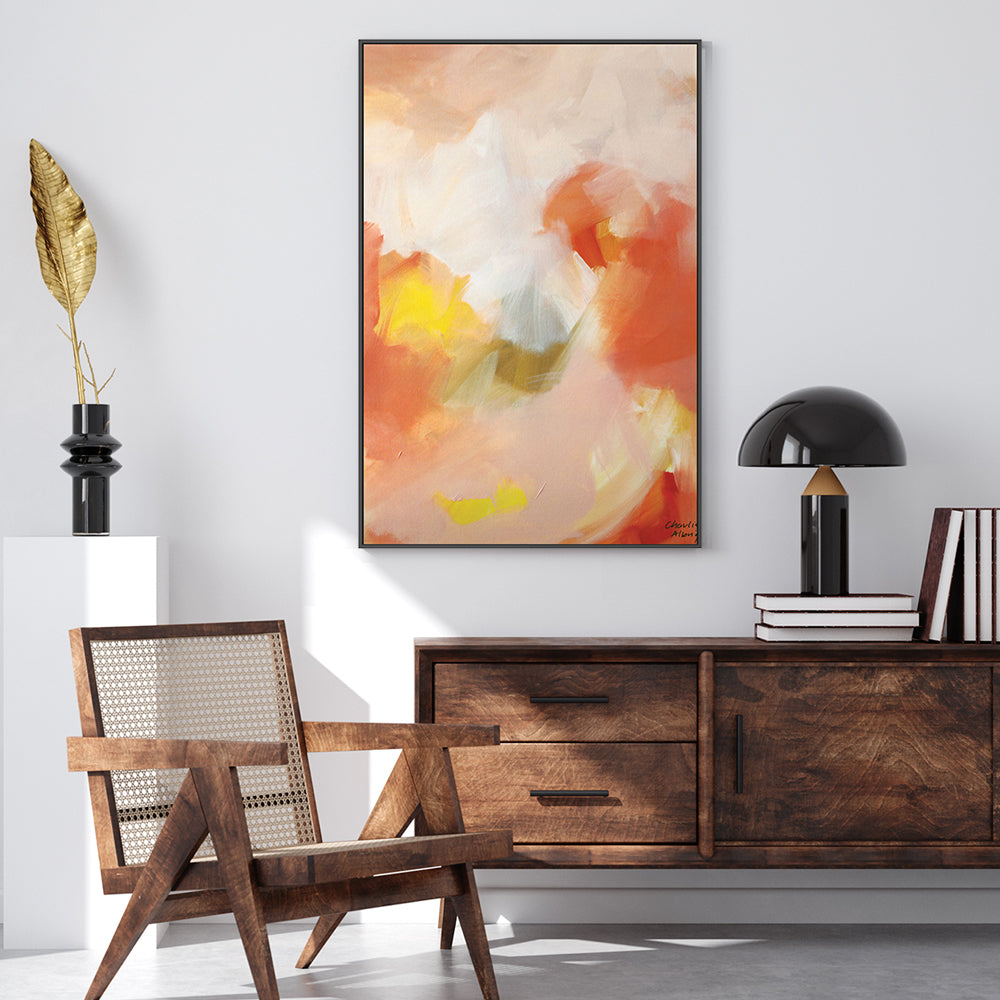 wall-art-print-canvas-poster-framed-Calming Sienna, Style B-by-Moments By Charlie-Gioia Wall Art