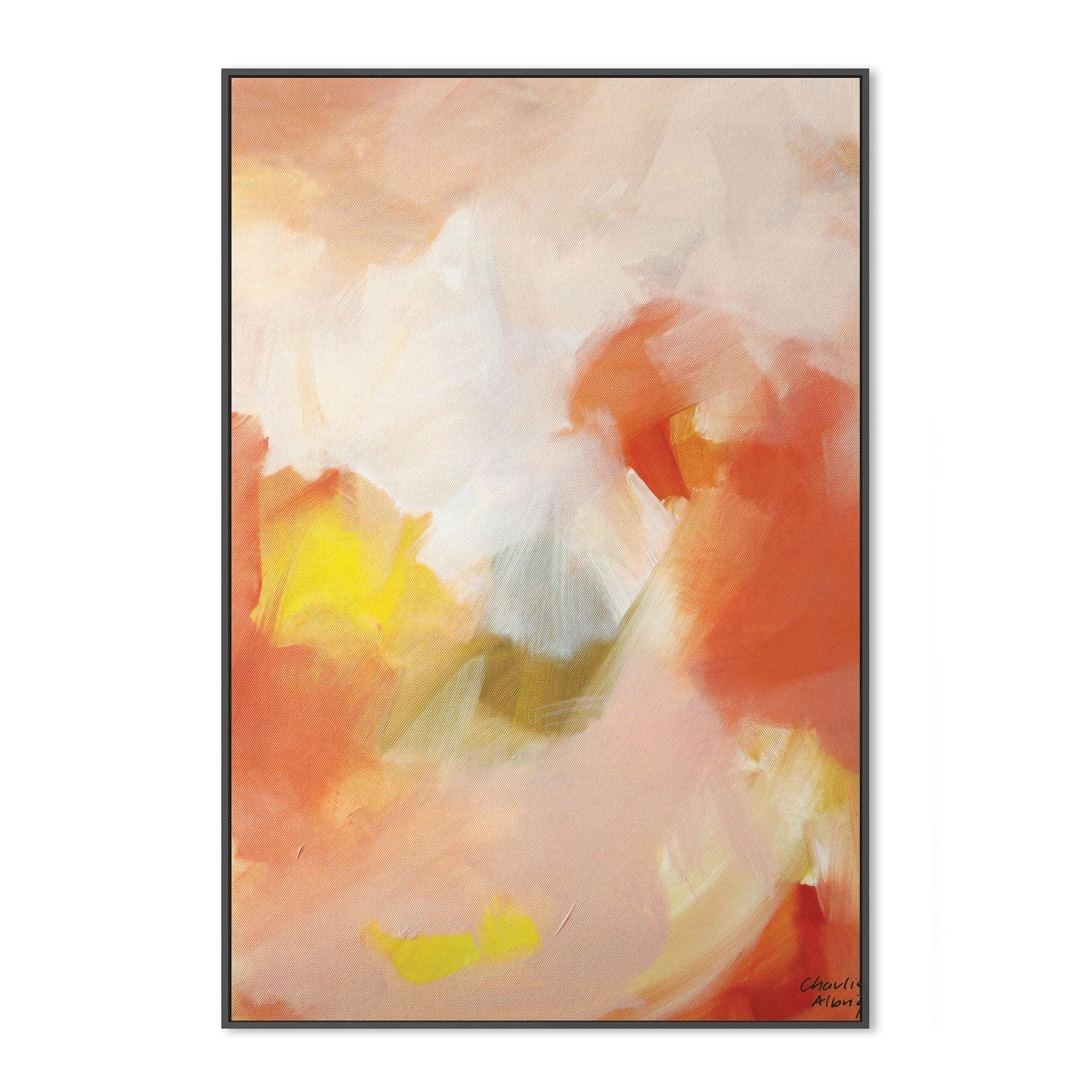 wall-art-print-canvas-poster-framed-Calming Sienna, Style B-by-Moments By Charlie-Gioia Wall Art