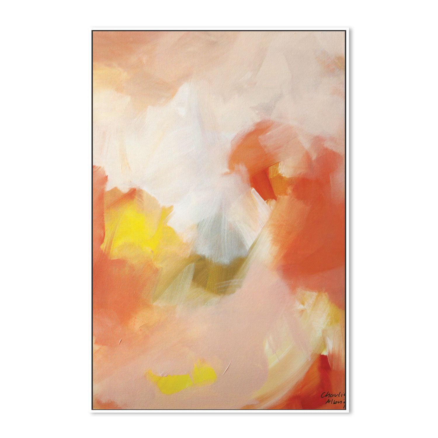 wall-art-print-canvas-poster-framed-Calming Sienna, Style B-by-Moments By Charlie-Gioia Wall Art