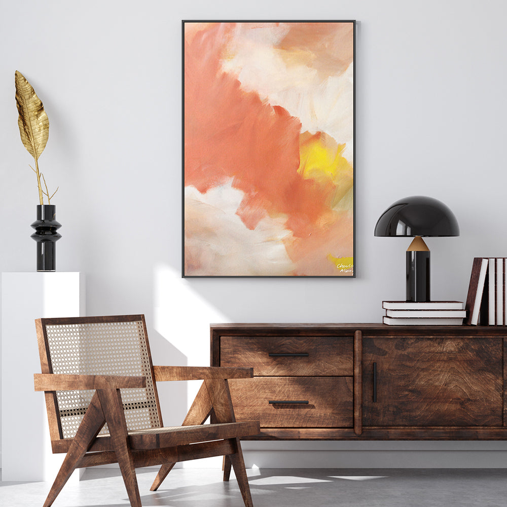wall-art-print-canvas-poster-framed-Calming Sienna, Style C-by-Moments By Charlie-Gioia Wall Art