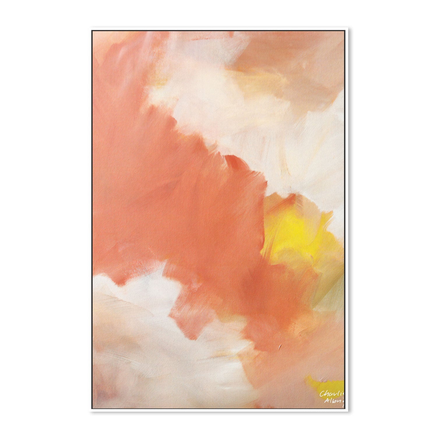 wall-art-print-canvas-poster-framed-Calming Sienna, Style C-by-Moments By Charlie-Gioia Wall Art