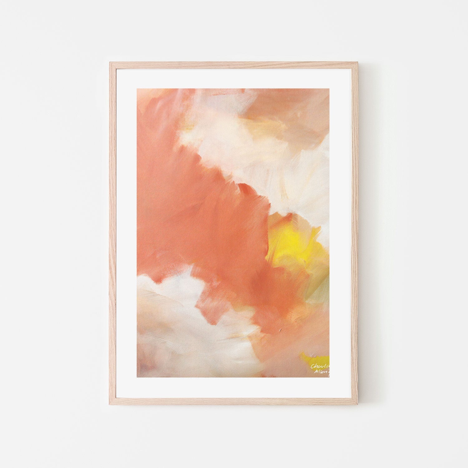 wall-art-print-canvas-poster-framed-Calming Sienna, Style C-by-Moments By Charlie-Gioia Wall Art