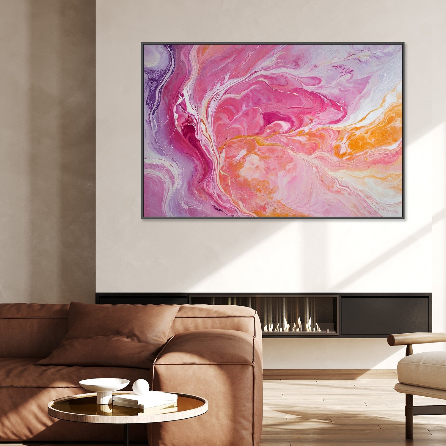 wall-art-print-canvas-poster-framed-Candyfloss Swirl, By Alpenglow Workshop , By Alpenglow Workshop-2