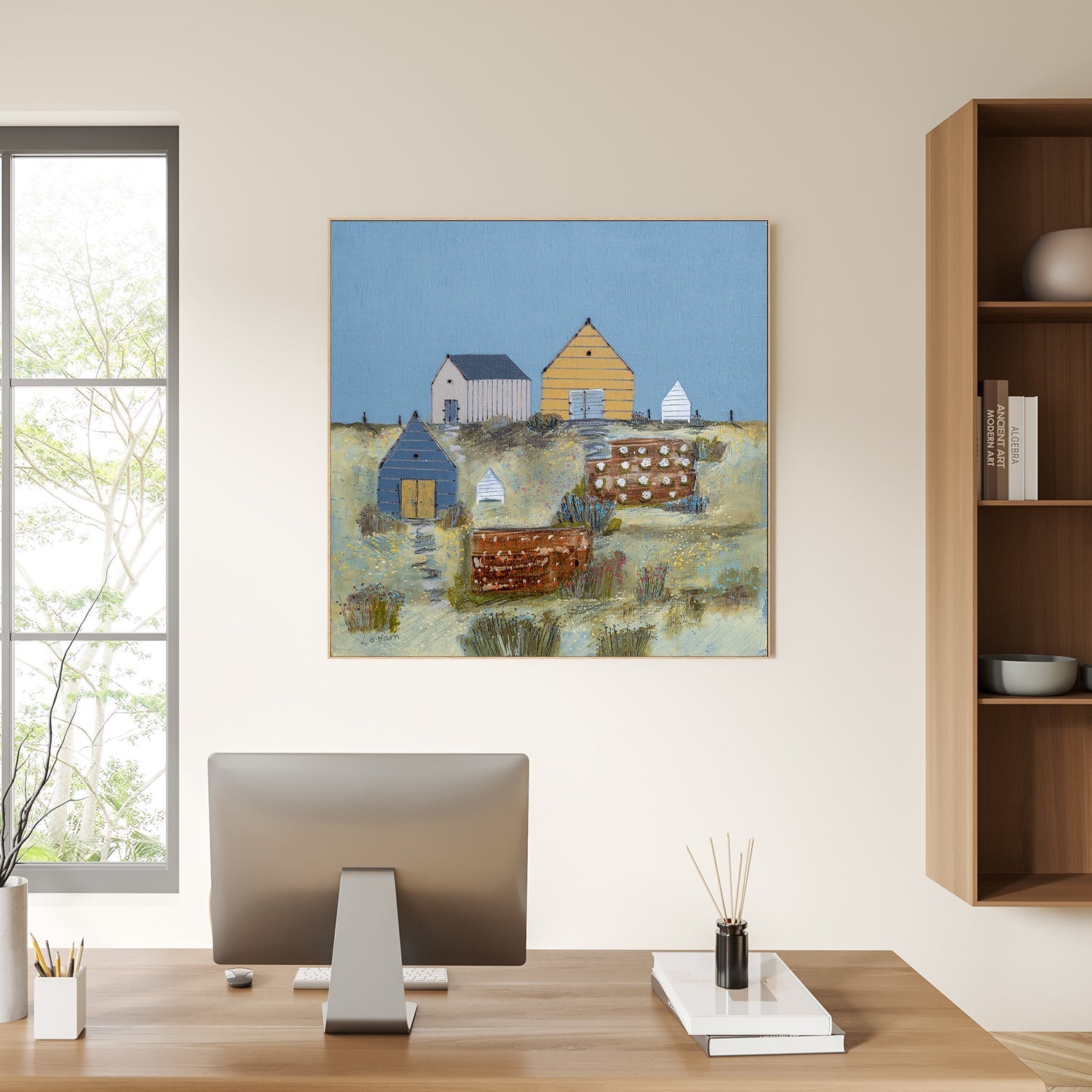 wall-art-print-canvas-poster-framed-Carrots & Cauliflowers , By Louise O’Hara-2