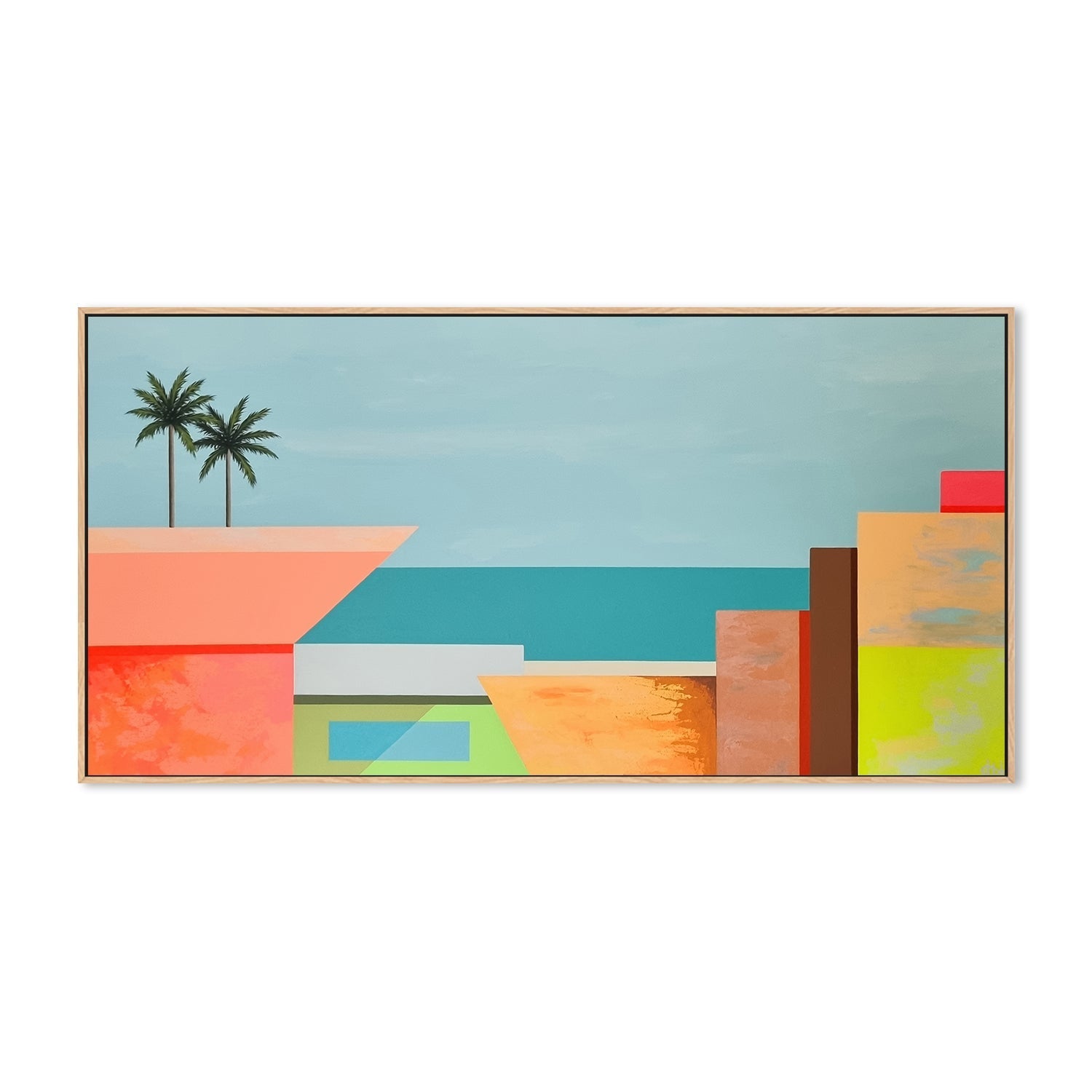wall-art-print-canvas-poster-framed-Casas De La Costa, Style C , By Michelle Jirsensky-4