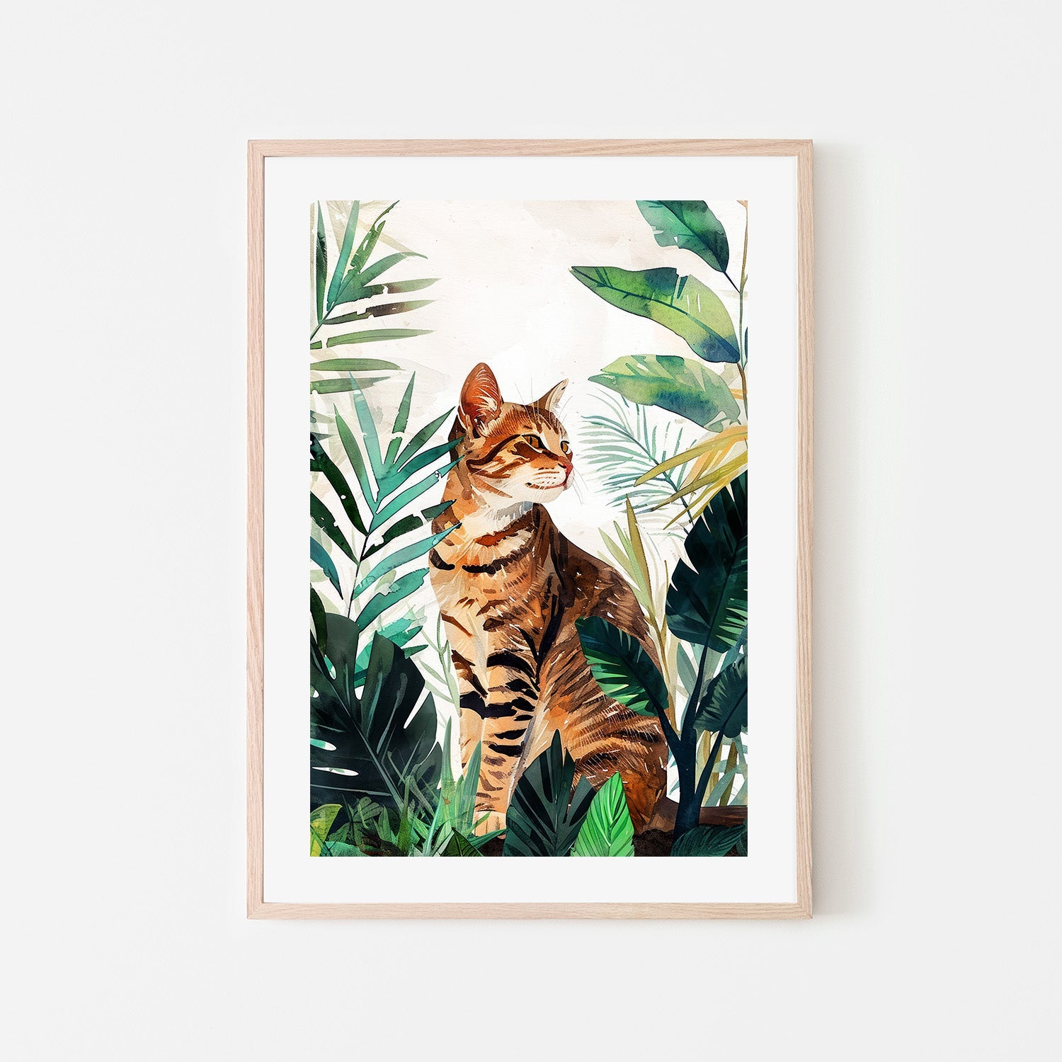 wall-art-print-canvas-poster-framed-Cat's life 8-6