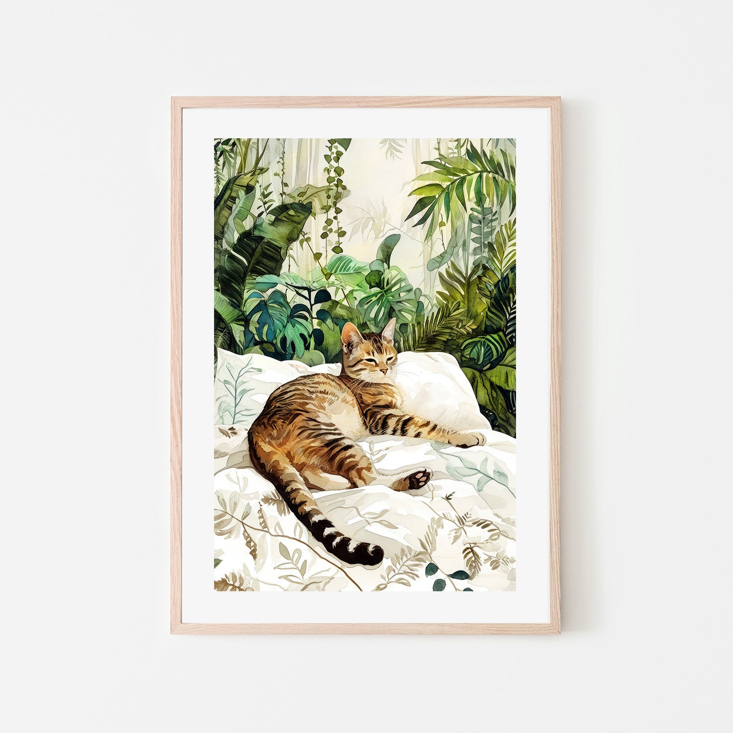 wall-art-print-canvas-poster-framed-Cats Life-6