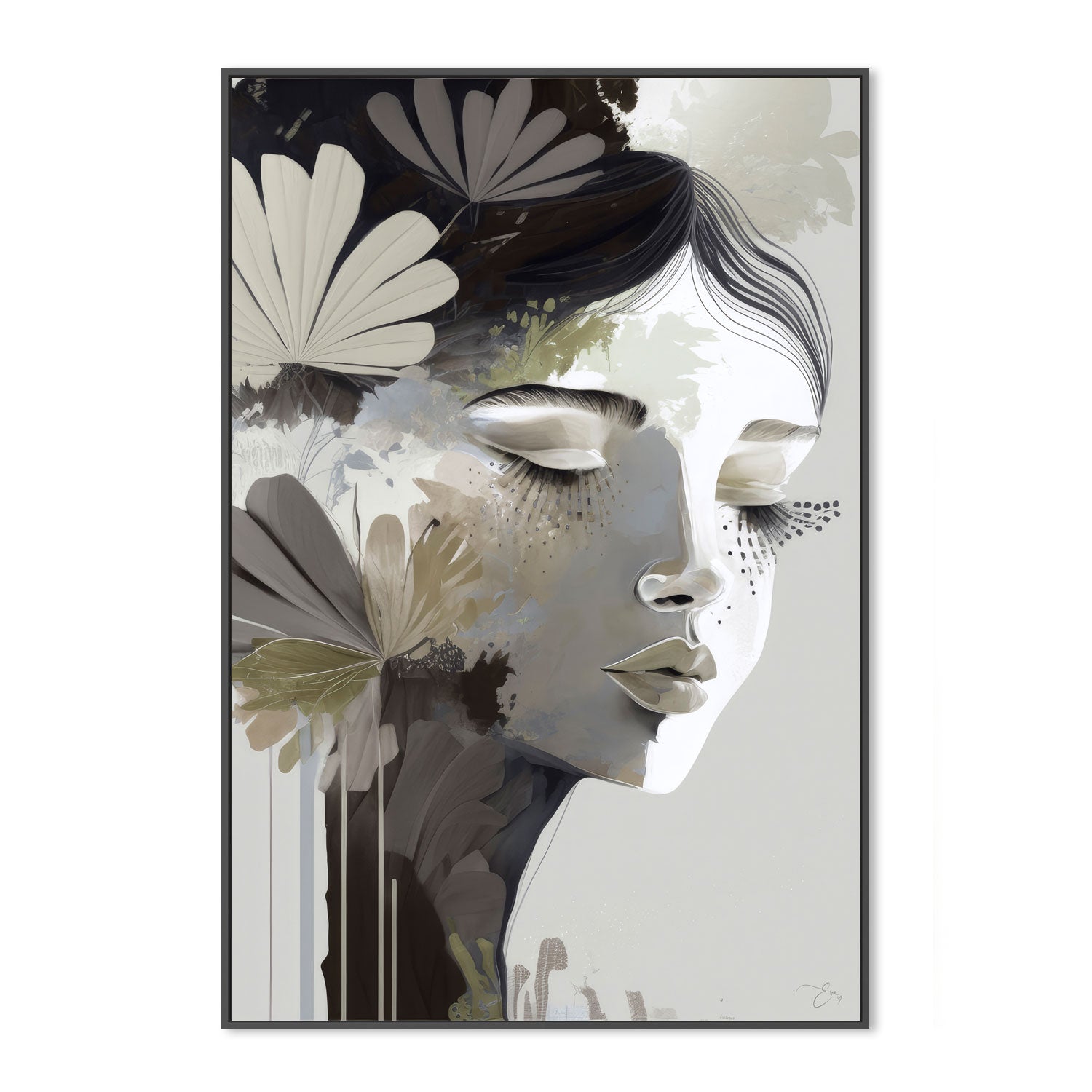 wall-art-print-canvas-poster-framed-Celeste, Style A, By Bella Eve , By Art Pulse-3