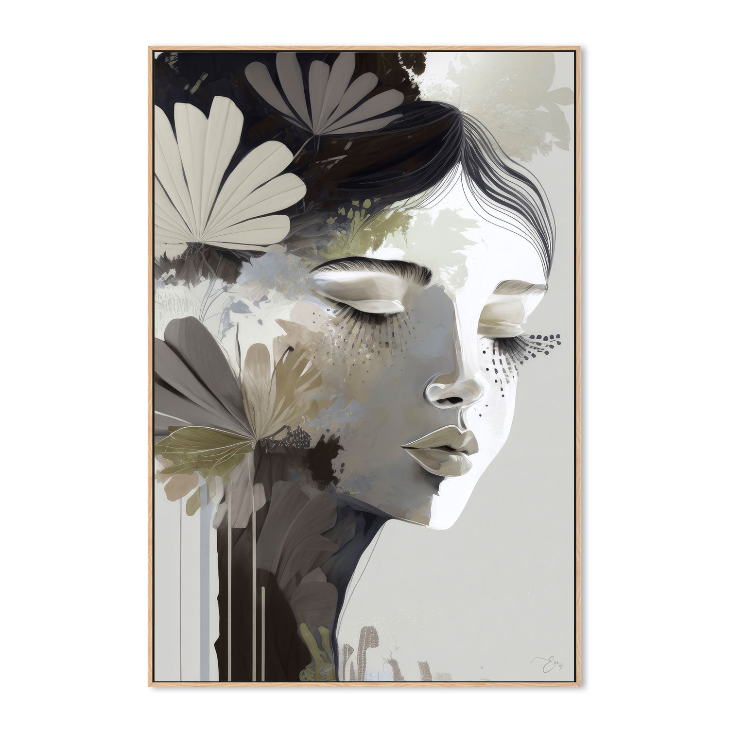 wall-art-print-canvas-poster-framed-Celeste, Style A, By Bella Eve , By Art Pulse-4