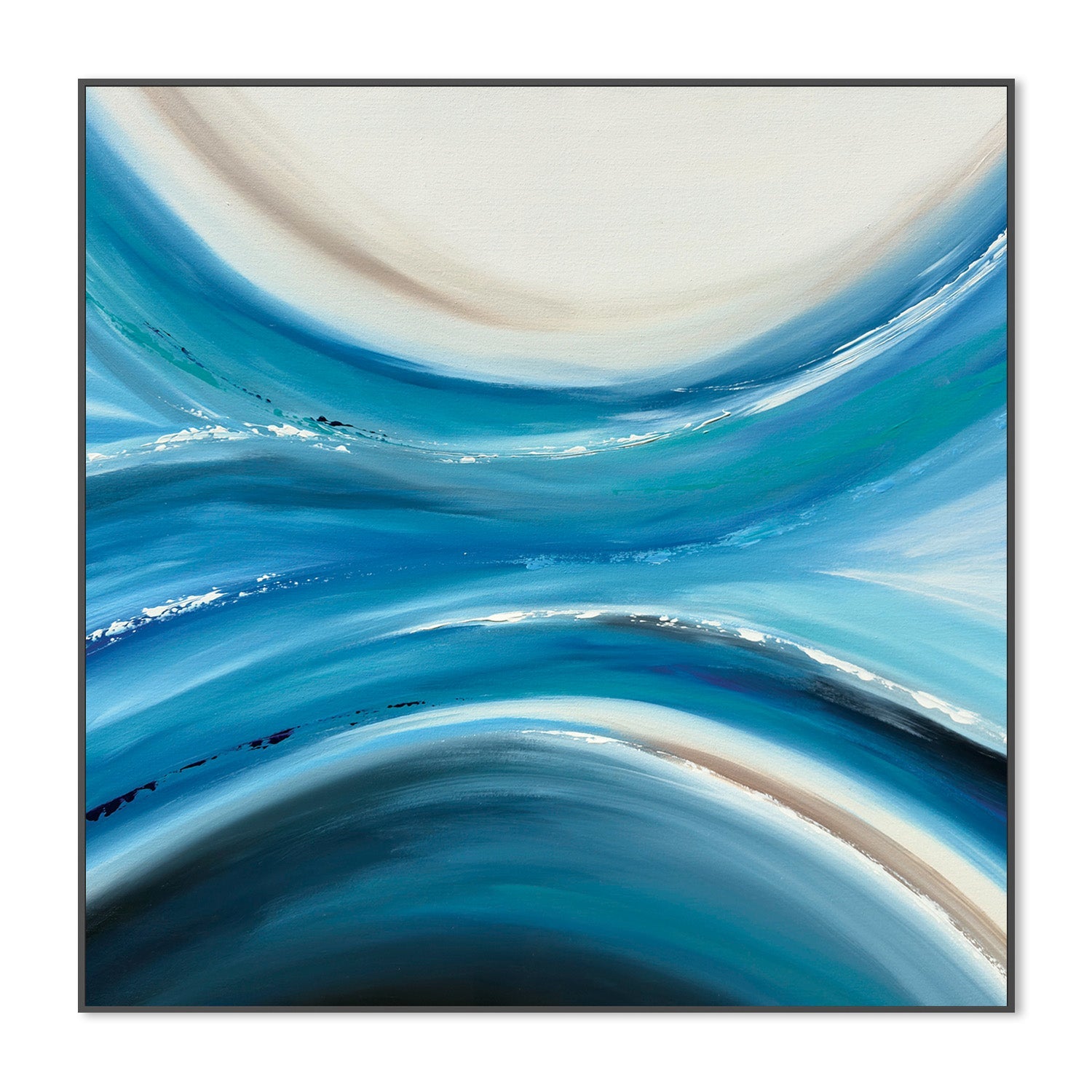 wall-art-print-canvas-poster-framed-Cerulean Rhythm-3