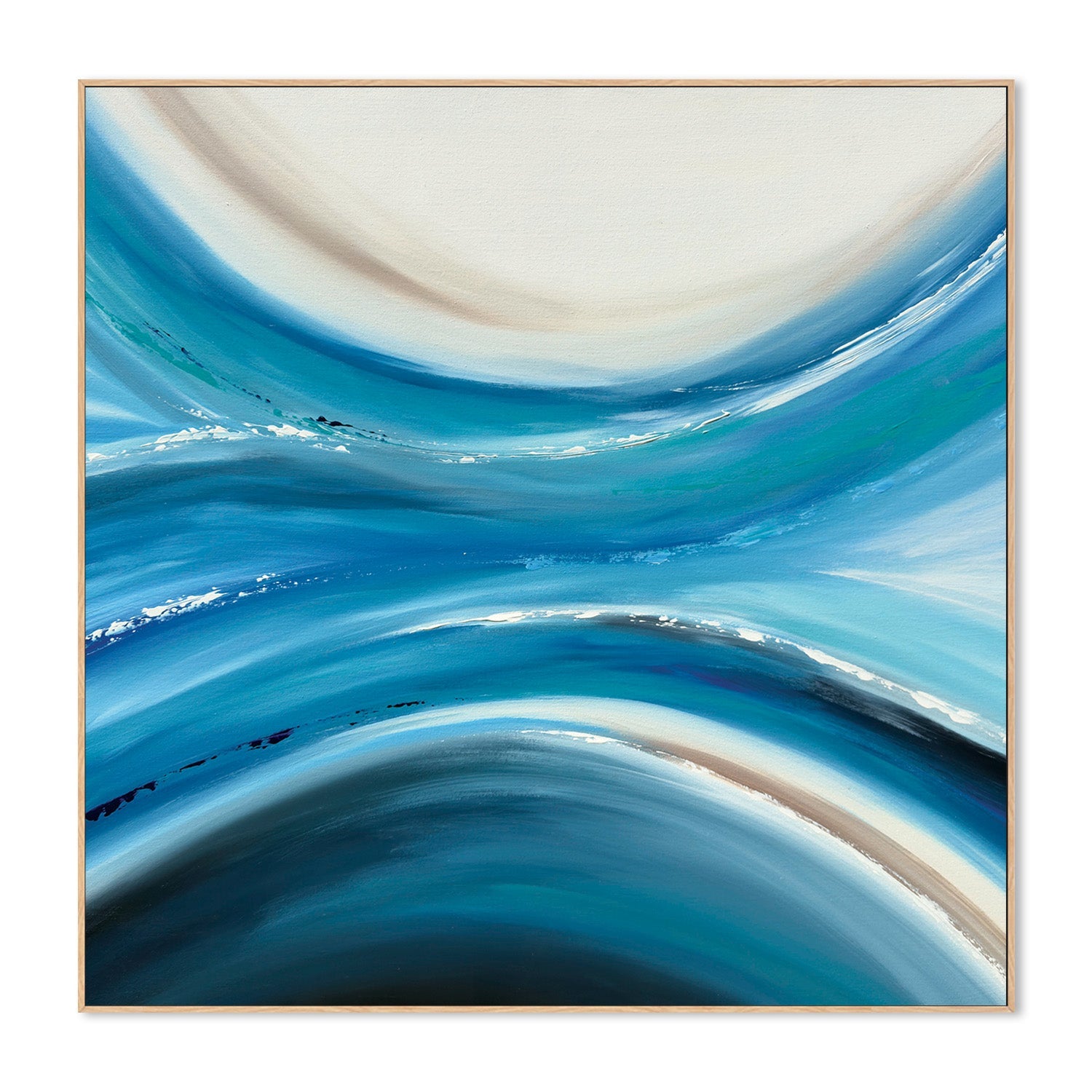 wall-art-print-canvas-poster-framed-Cerulean Rhythm-4