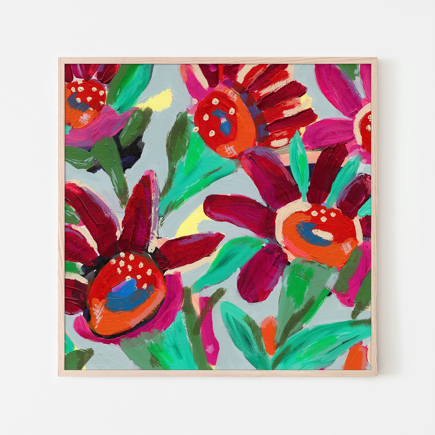 wall-art-print-canvas-poster-framed-Chaos in Bloom-6