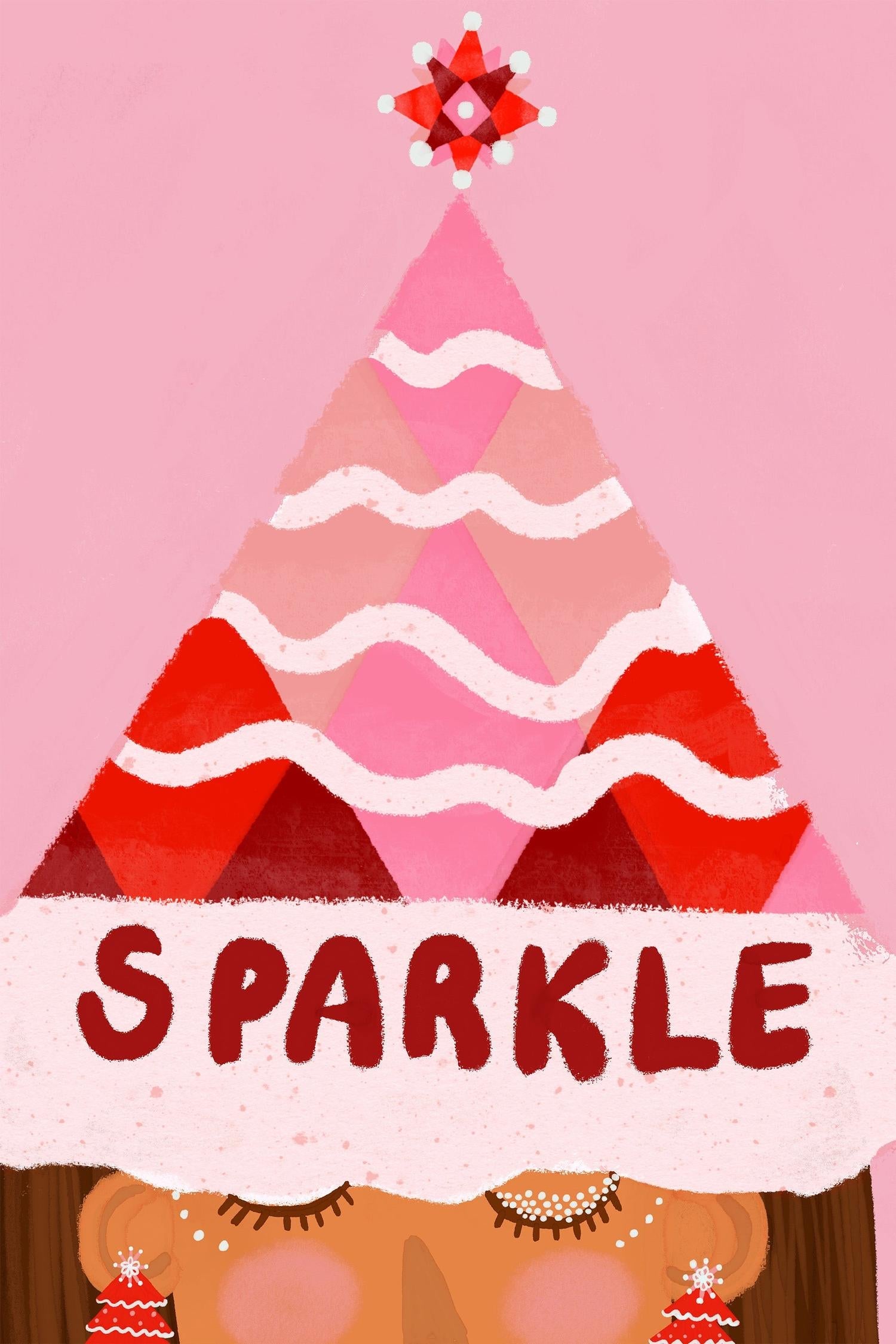 wall-art-print-canvas-poster-framed-Christmas Sparkle-1