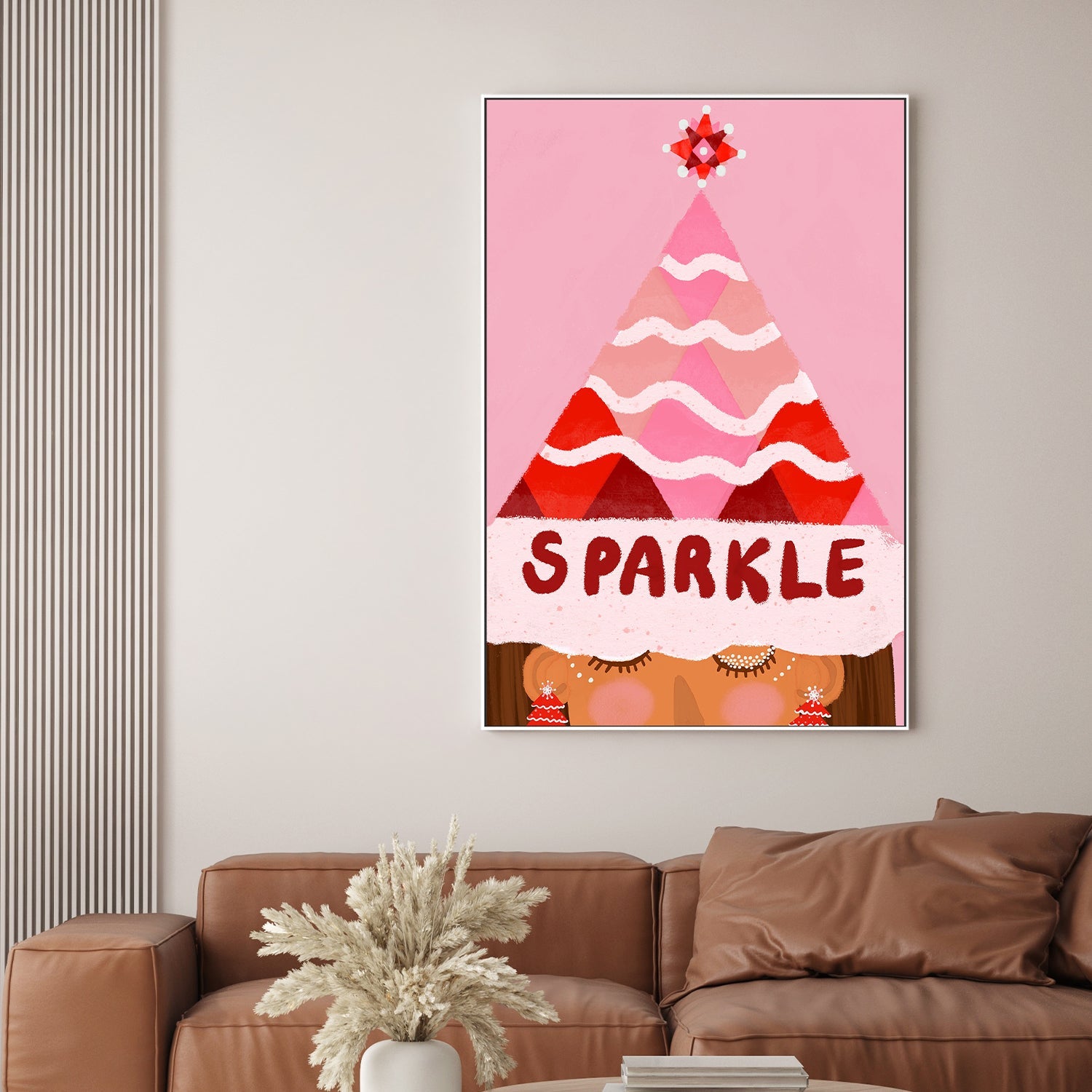 wall-art-print-canvas-poster-framed-Christmas Sparkle-2