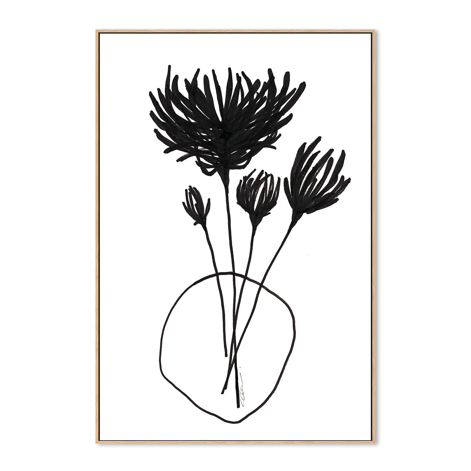 wall-art-print-canvas-poster-framed-Chrysanthemums , By Filippoloco-4
