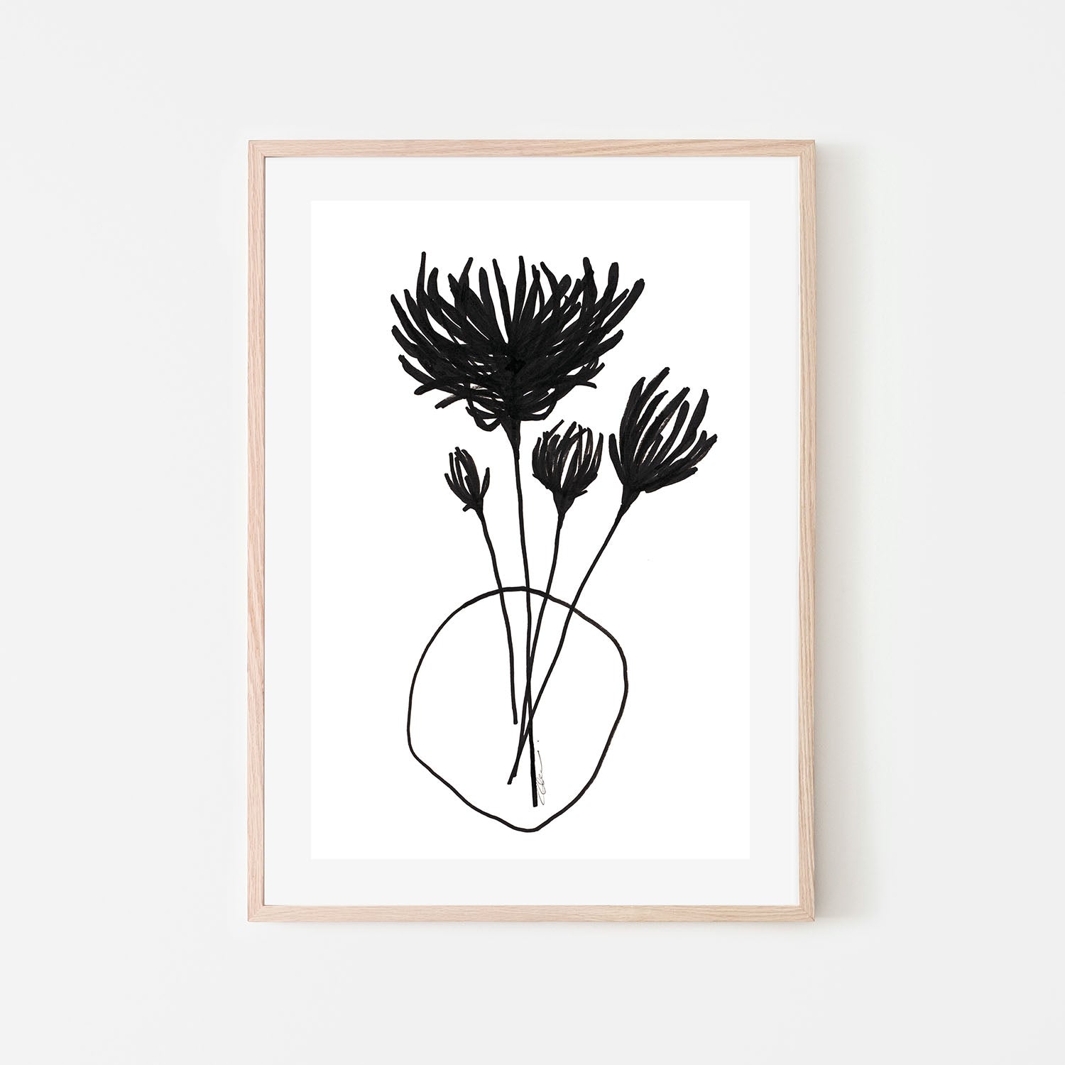 wall-art-print-canvas-poster-framed-Chrysanthemums , By Filippoloco-6