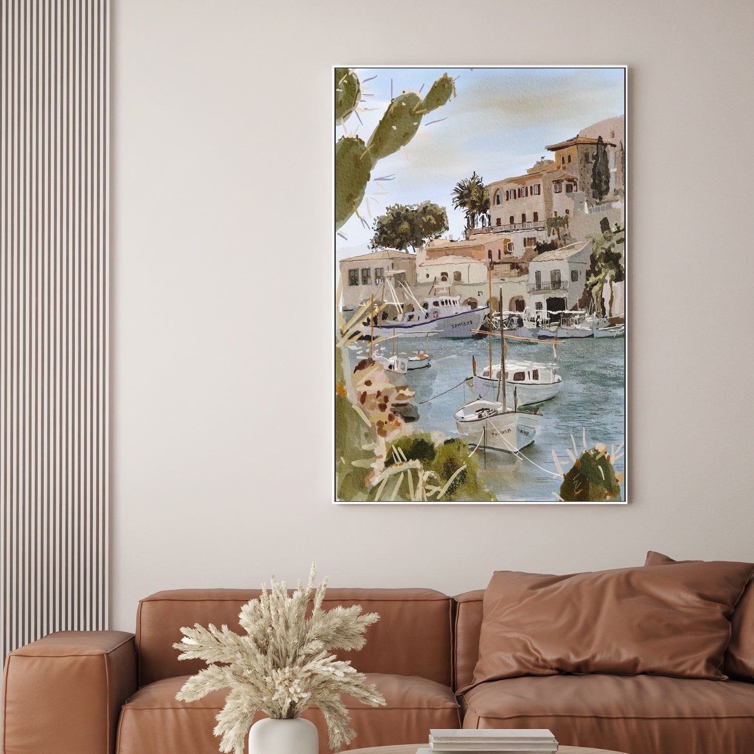 wall-art-print-canvas-poster-framed-Cicadas paradise-1