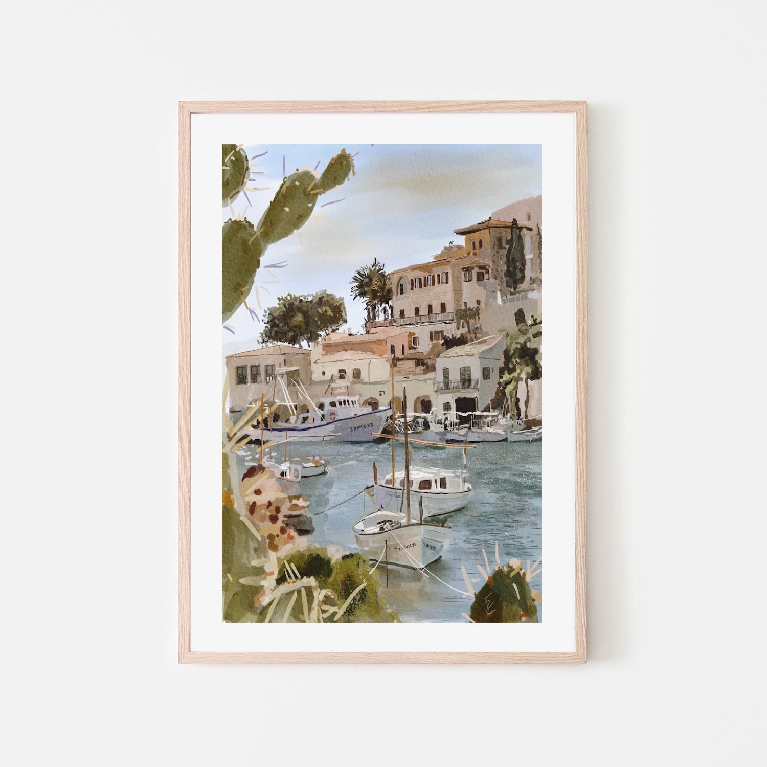 wall-art-print-canvas-poster-framed-Cicadas paradise-5