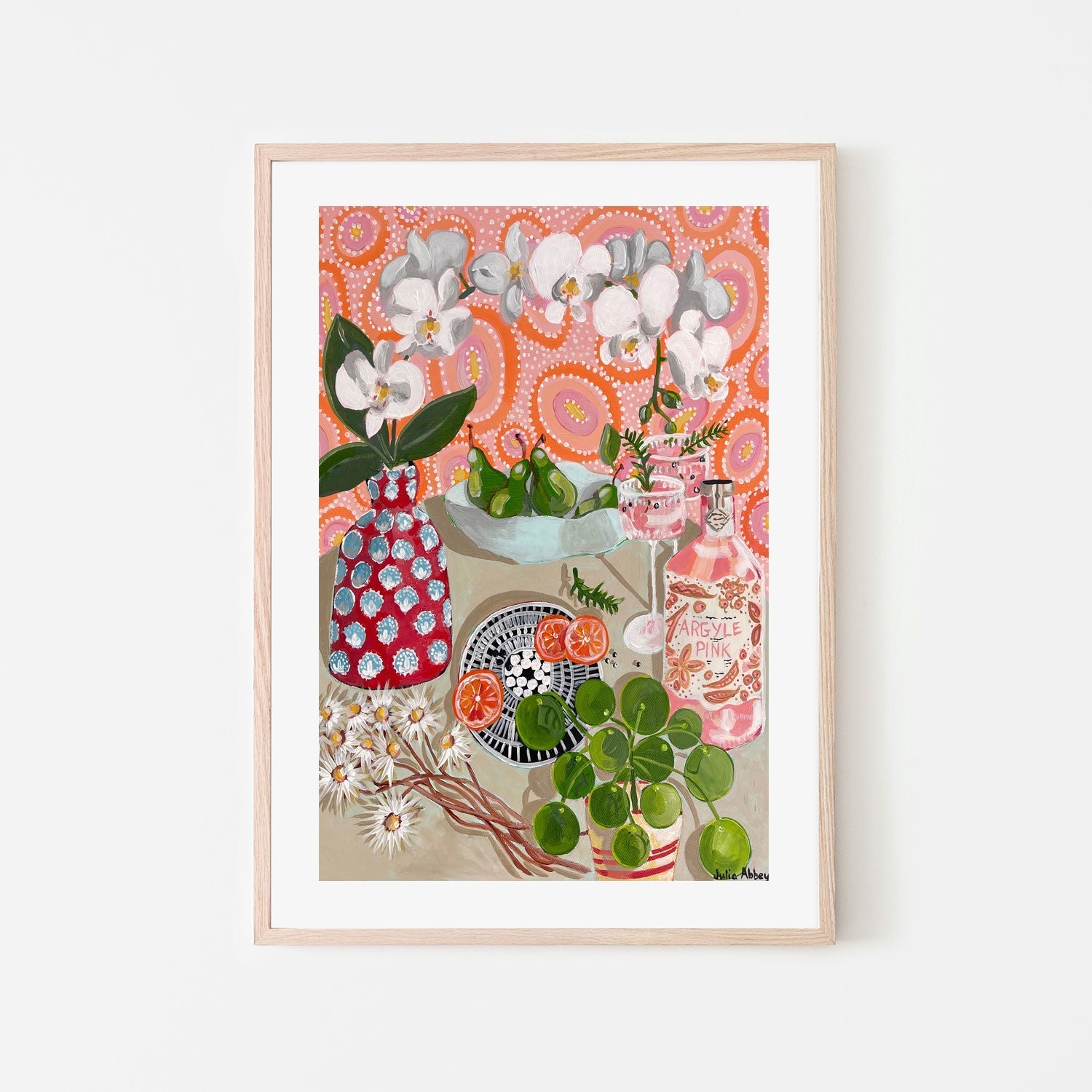 wall-art-print-canvas-poster-framed-Circles , By Julia Abbey-6