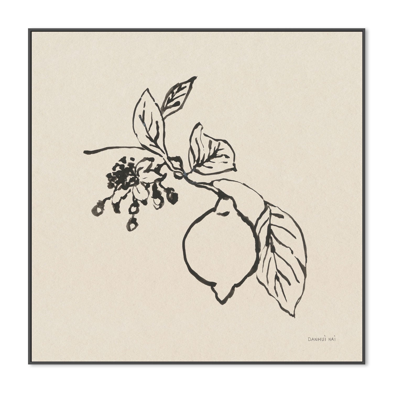 wall-art-print-canvas-poster-framed-Citrus Summer , By Danhui Nai-GIOIA-WALL-ART