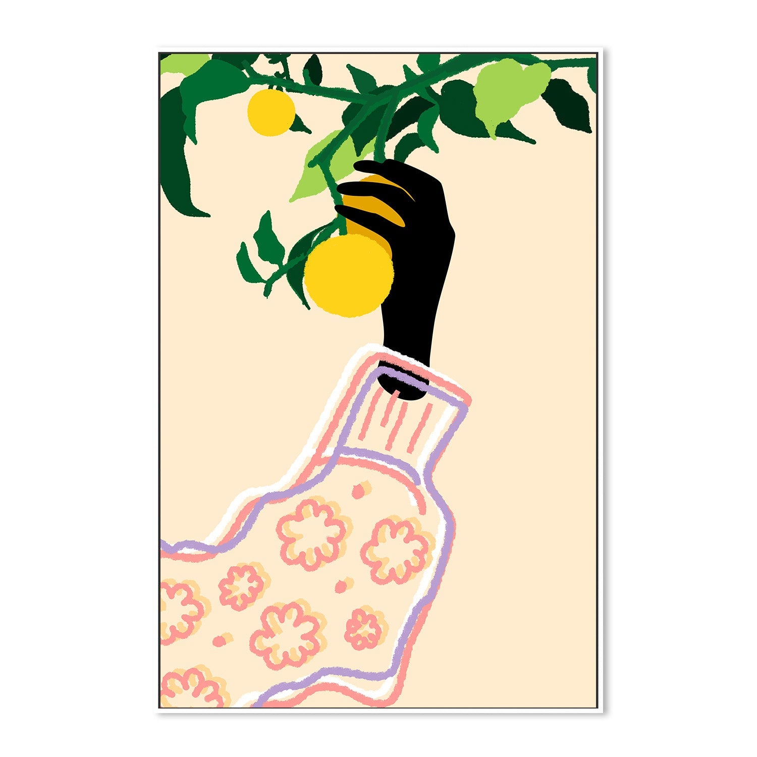wall-art-print-canvas-poster-framed-Citrus Touch-5