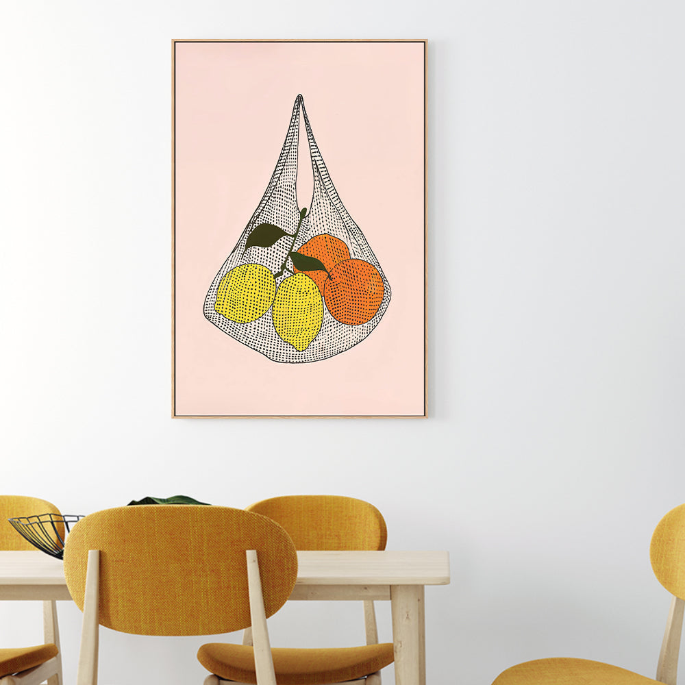 wall-art-print-canvas-poster-framed-Citrusbag , By Lady Hana-2