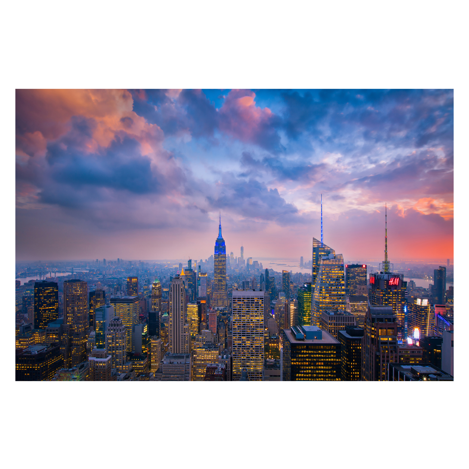 wall-art-print-canvas-poster-framed-City Lights, By Michael Zheng-GIOIA-WALL-ART