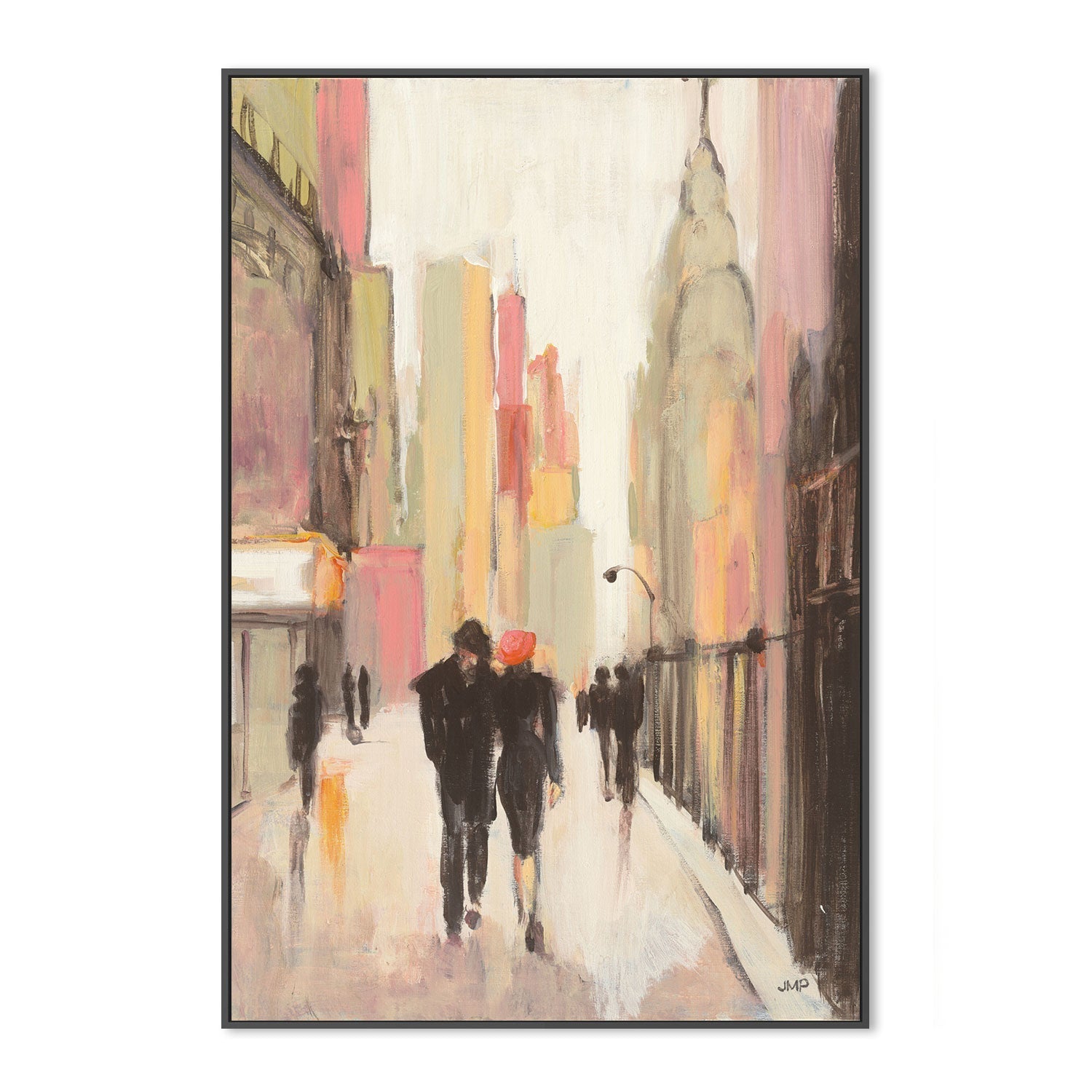 wall-art-print-canvas-poster-framed-City Stroll-GIOIA-WALL-ART